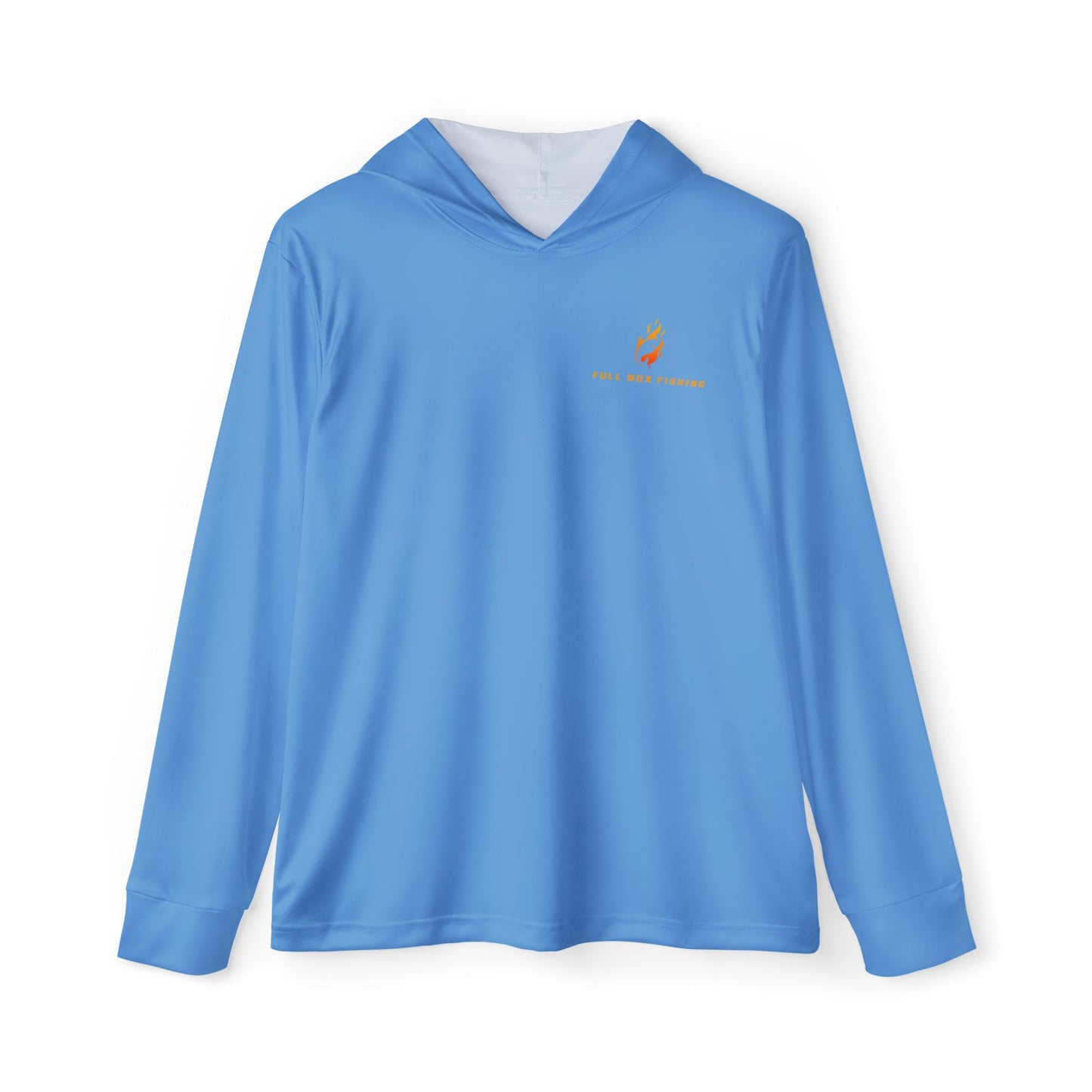 Performance Long Sleeve Hoodie - Full Box Fishing Design