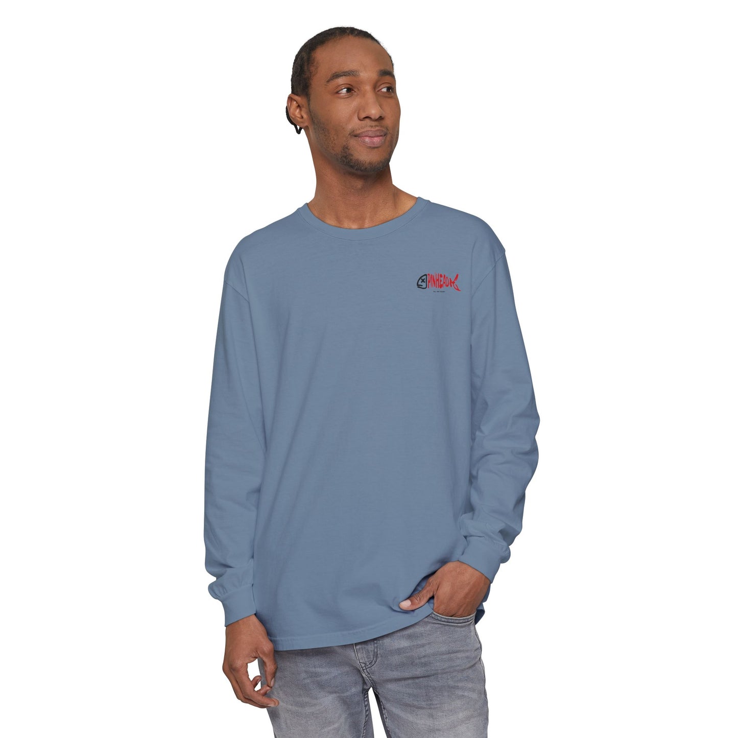 Long Sleeve Tee - Pinhead Full Box Fishing Designs