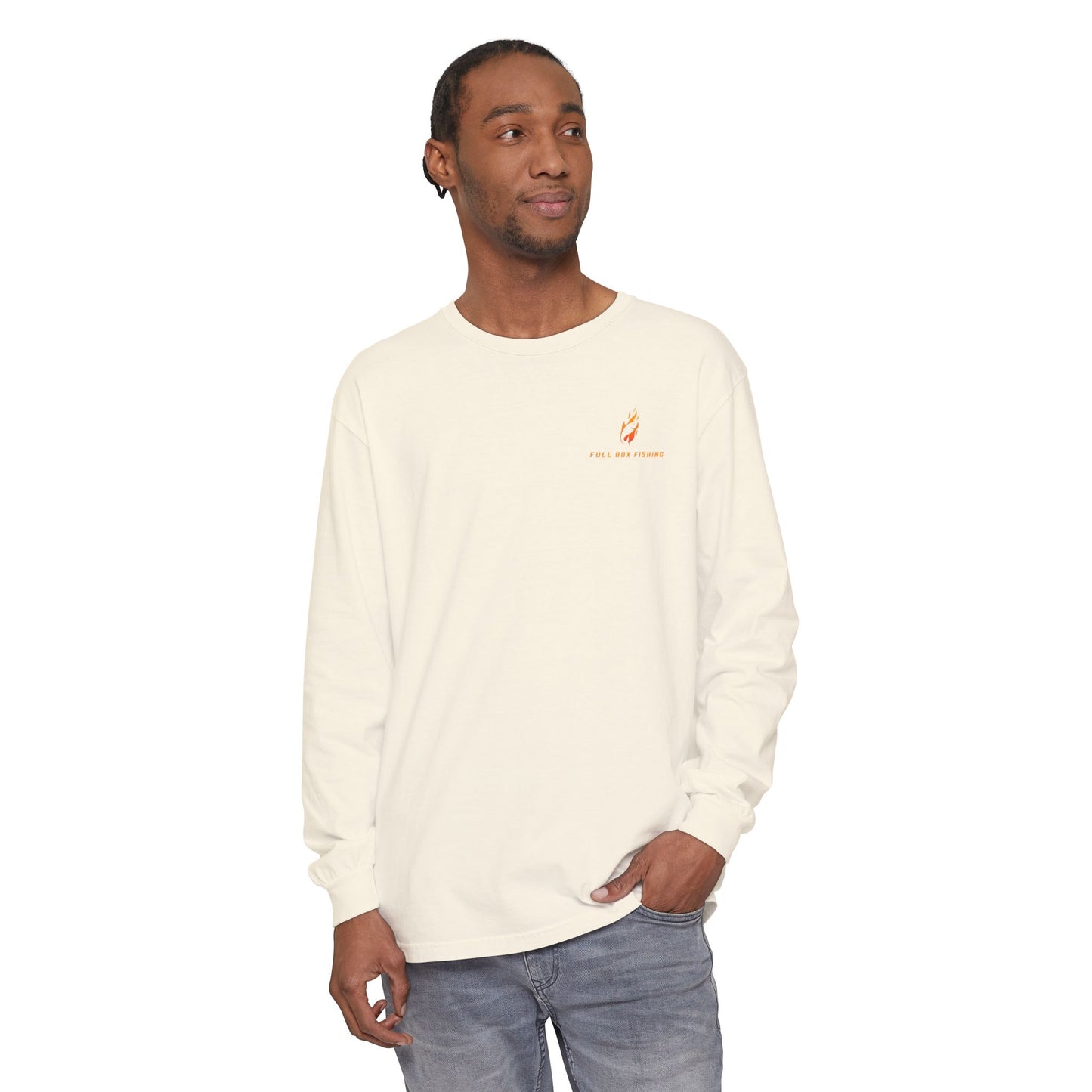 Long Sleeve Tee - Full Box Fishing Designs