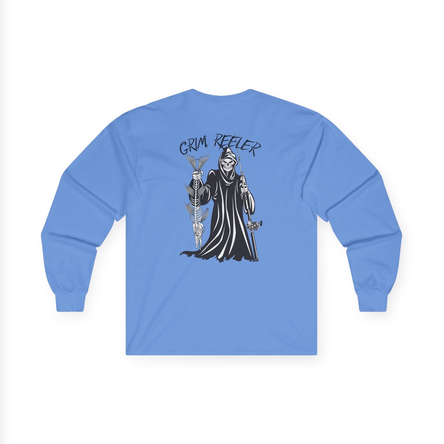 Grim Reeler Long Sleeve Tee - Full Box Fishing Designs