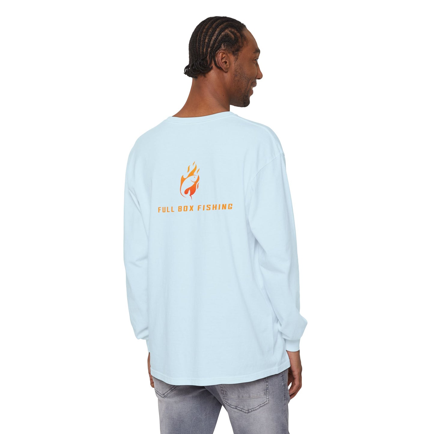 Long Sleeve Tee - Full Box Fishing Designs