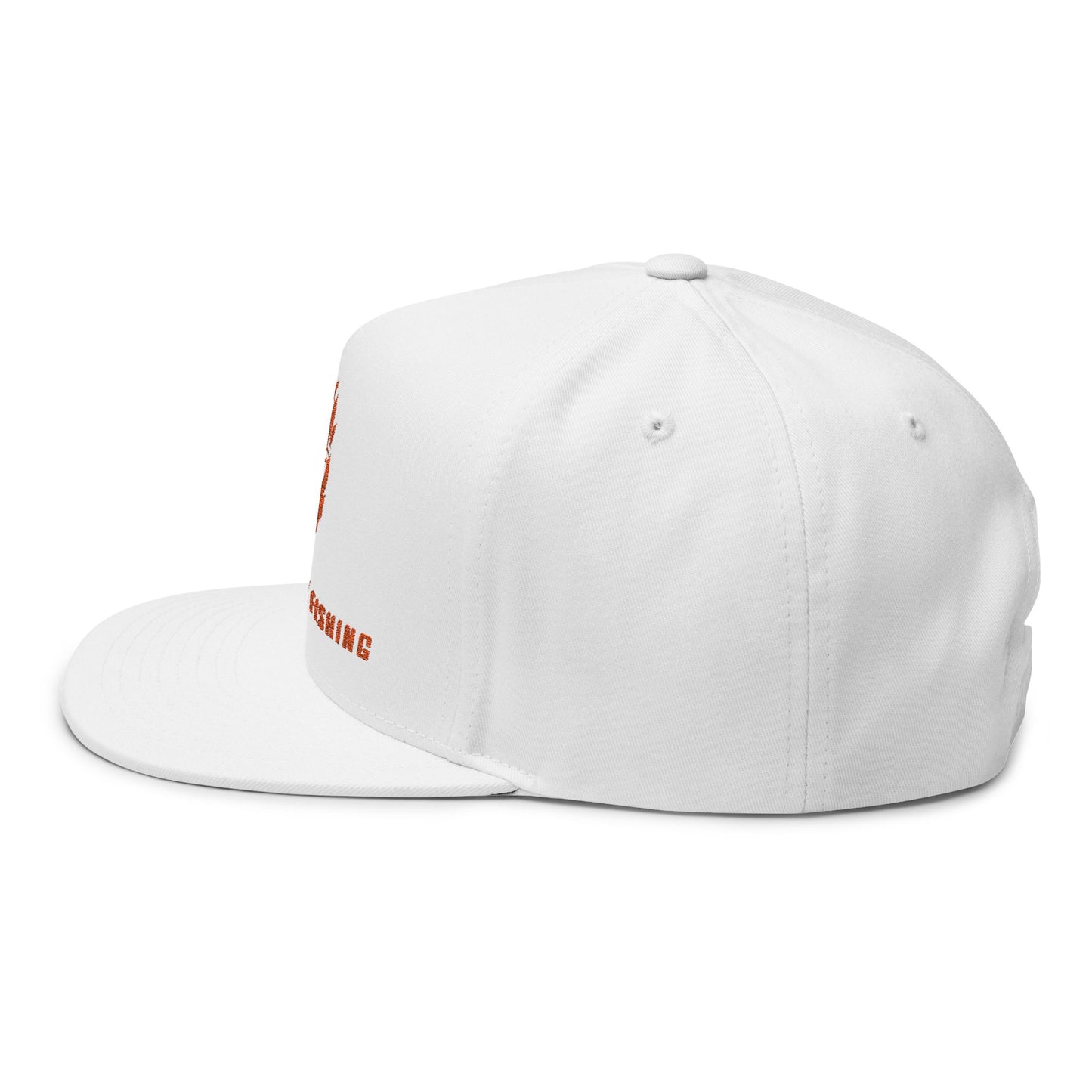 Flat Bill Hat - Full Box Fishing Designs