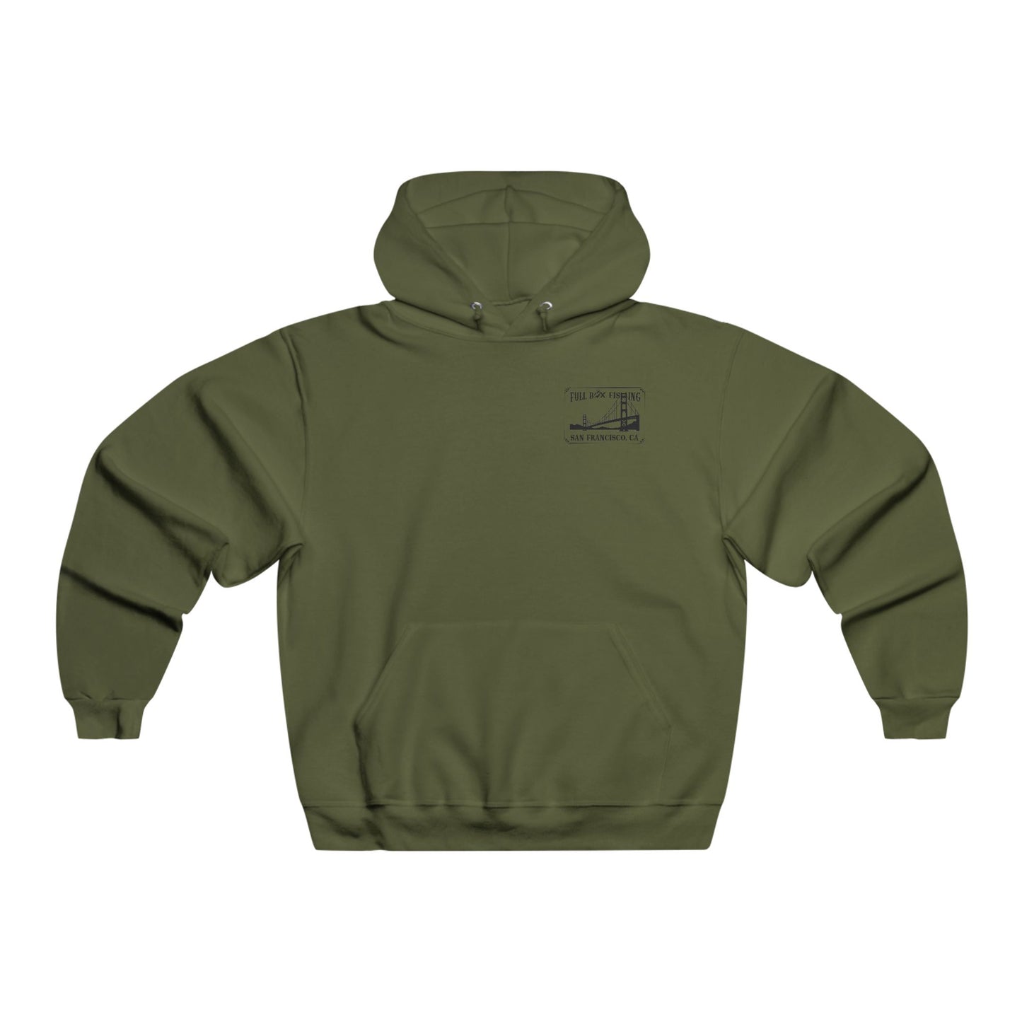 Hooded Sweatshirt - Full Box Fishing Designs