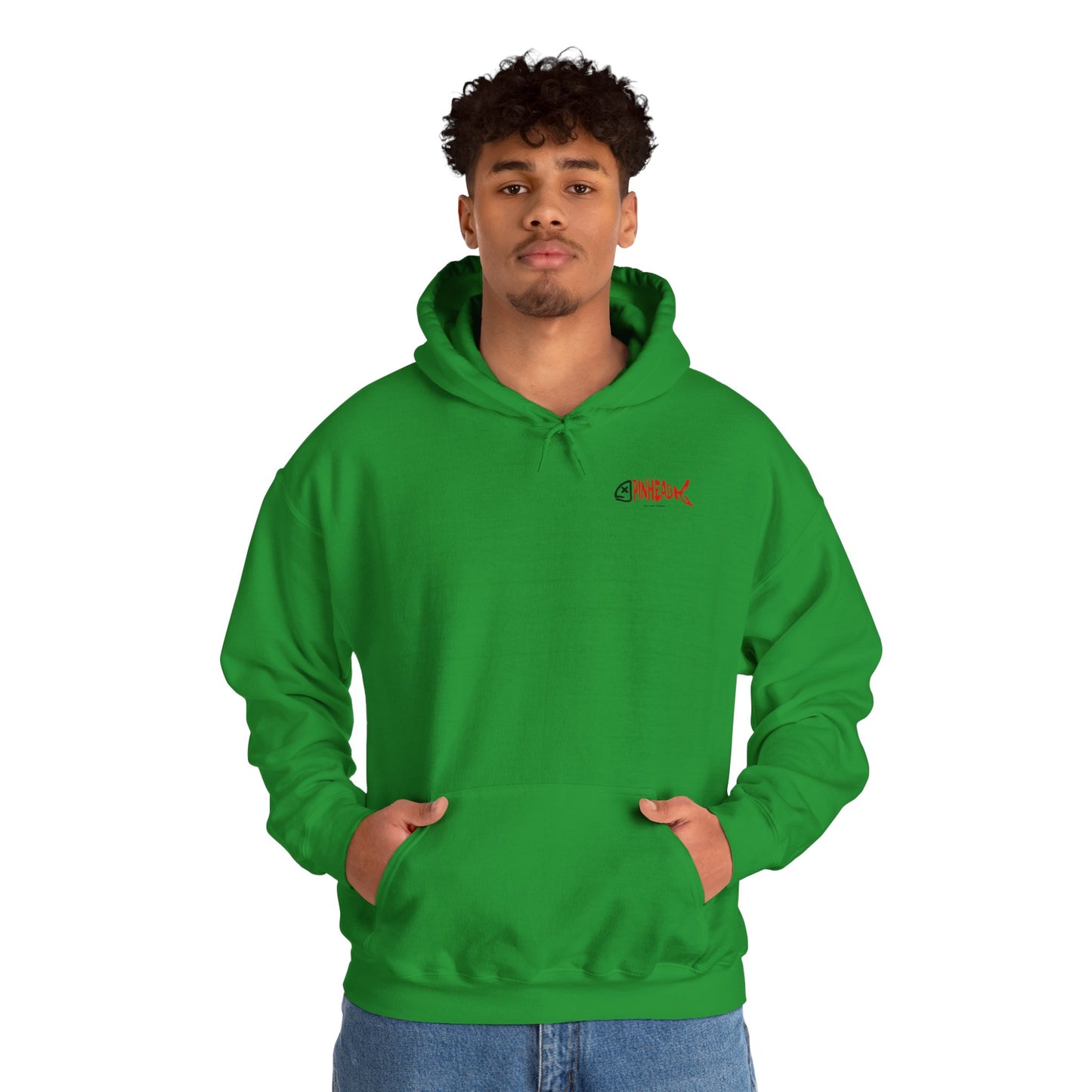 Hooded Sweatshirt - Pinhead Full Box Fishing Designs