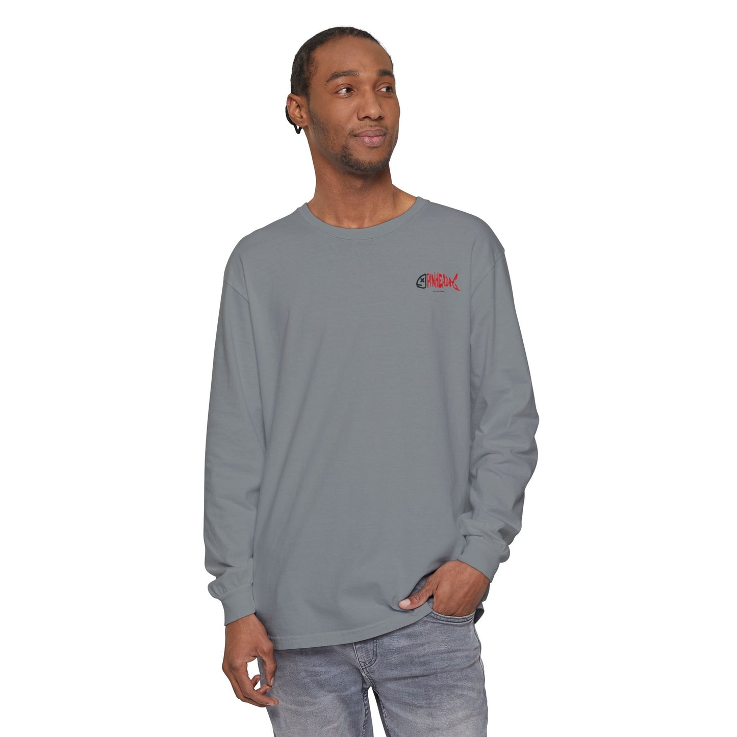 Long Sleeve Tee - Pinhead Full Box Fishing Designs