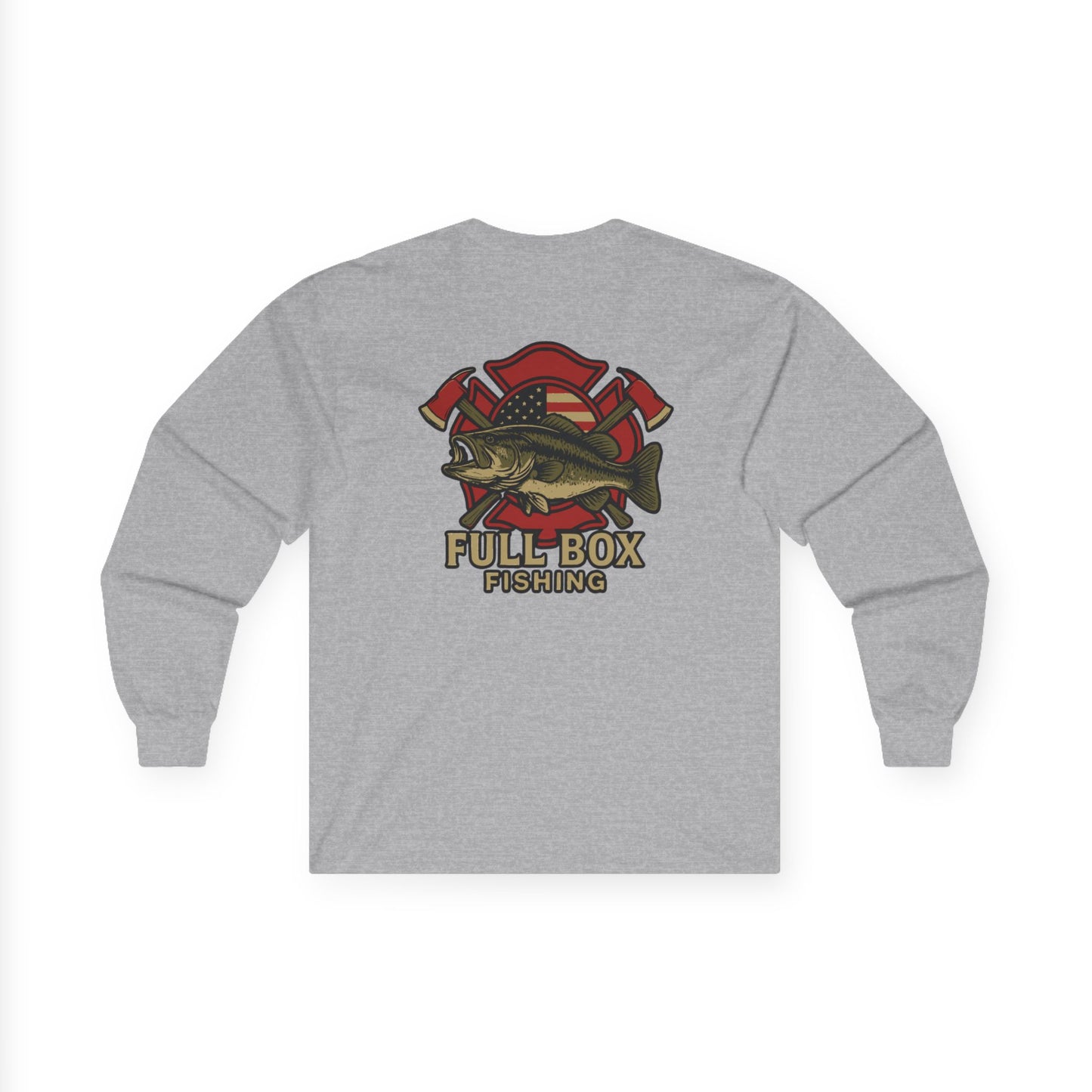 Axe Bass Long Sleeve Tee - Full Box Fishing Designs