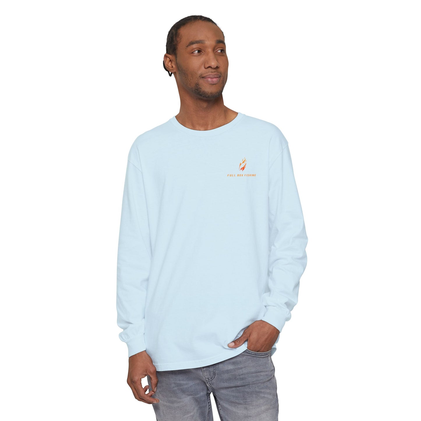 Long Sleeve Tee - Full Box Fishing Designs