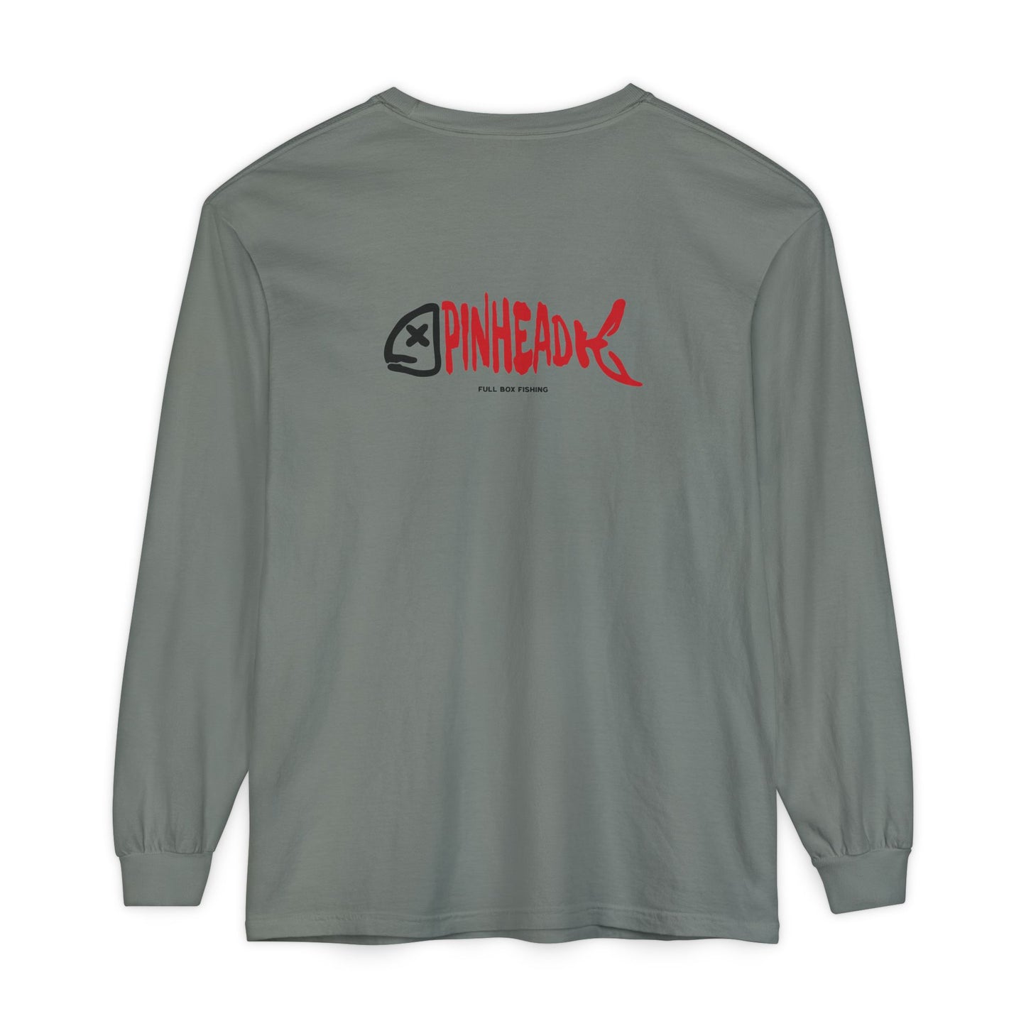 Long Sleeve Tee - Pinhead Full Box Fishing Designs