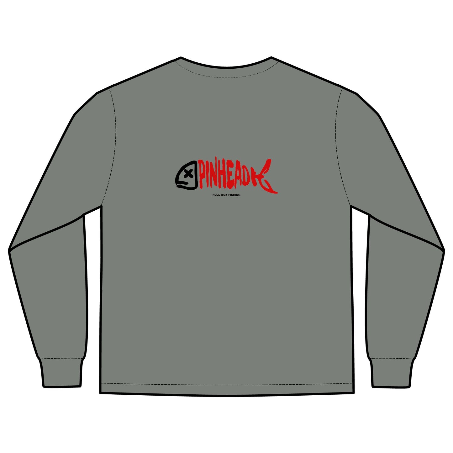Long Sleeve Pocket T-Shirt - Full Box Fishing Designs