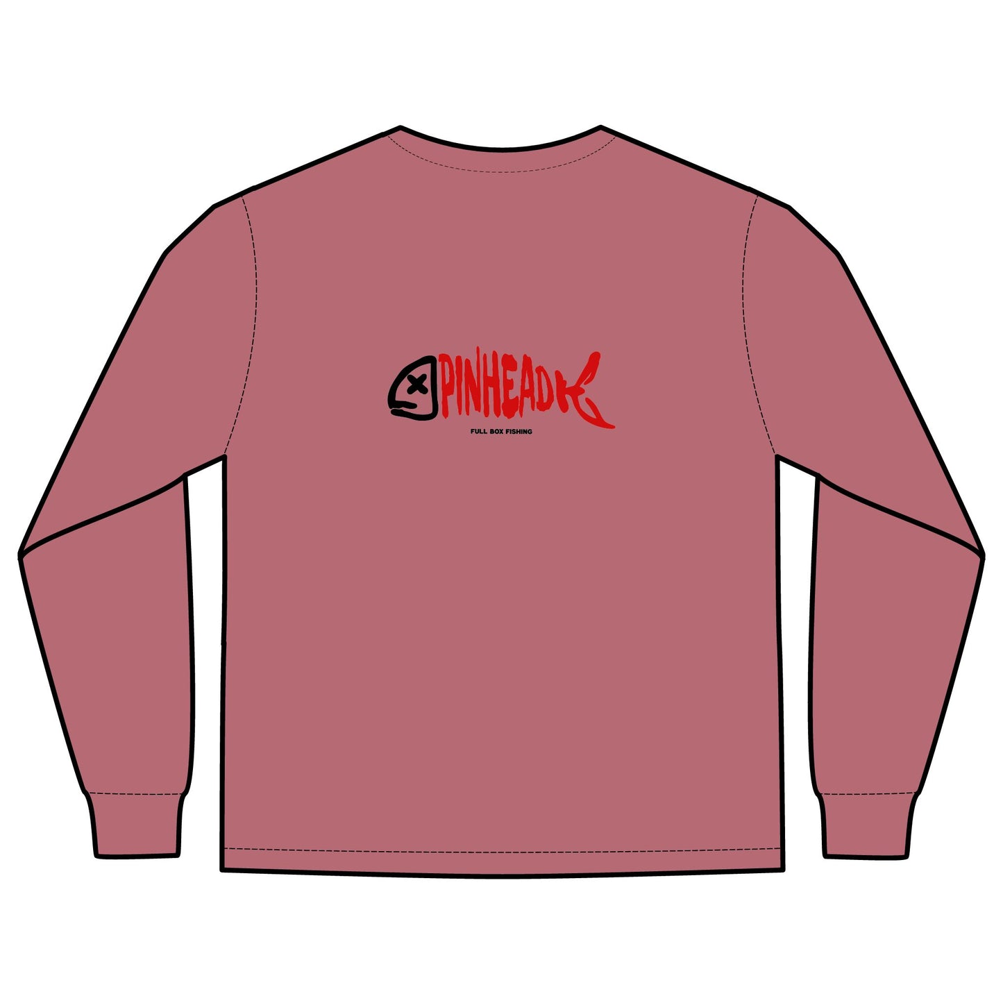 Long Sleeve Pocket T-Shirt - Full Box Fishing Designs