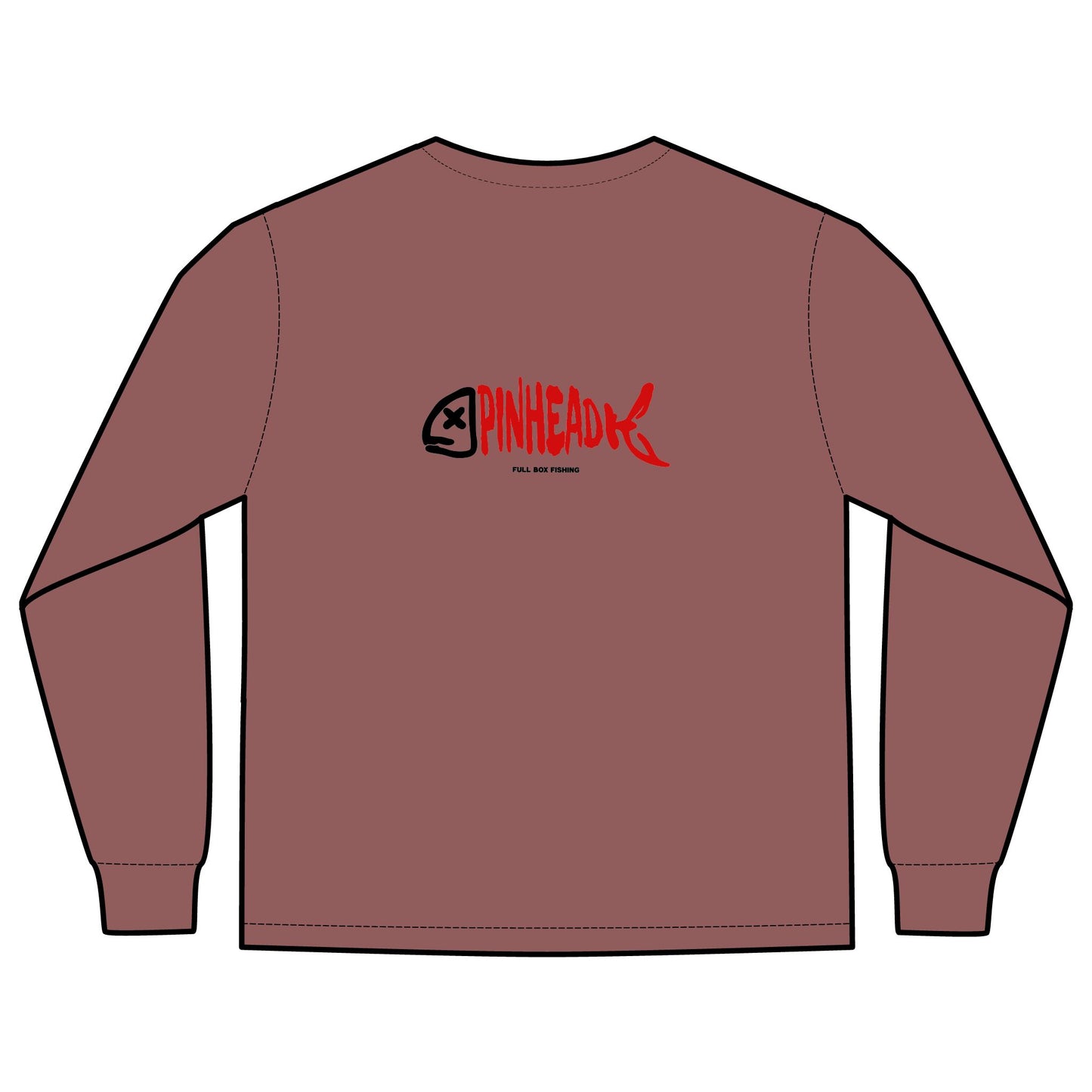 Long Sleeve Pocket T-Shirt - Full Box Fishing Designs