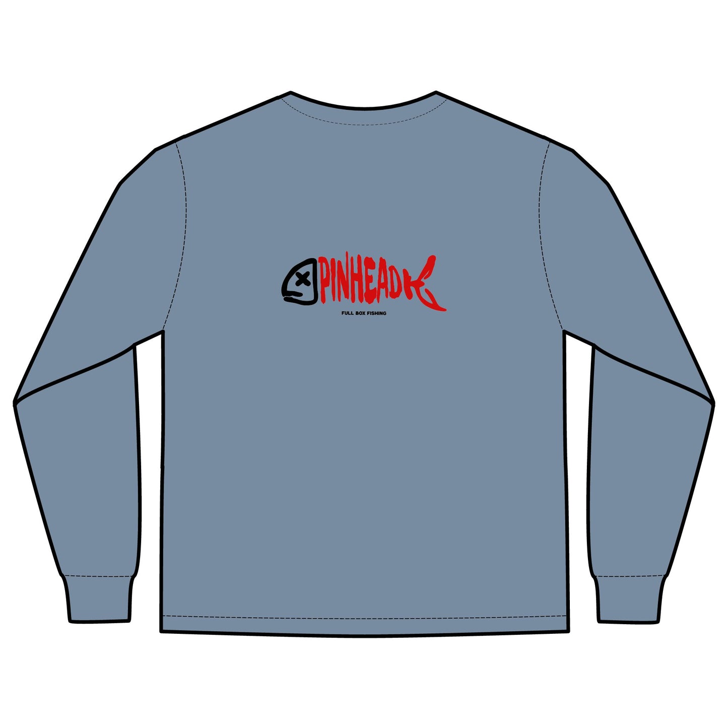 Long Sleeve Pocket T-Shirt - Full Box Fishing Designs
