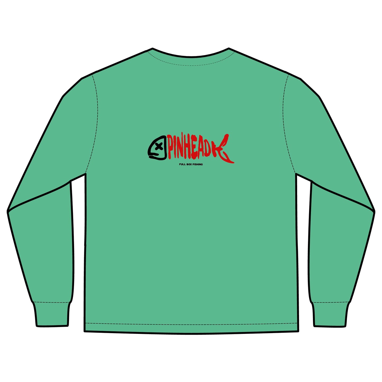 Long Sleeve Pocket T-Shirt - Full Box Fishing Designs