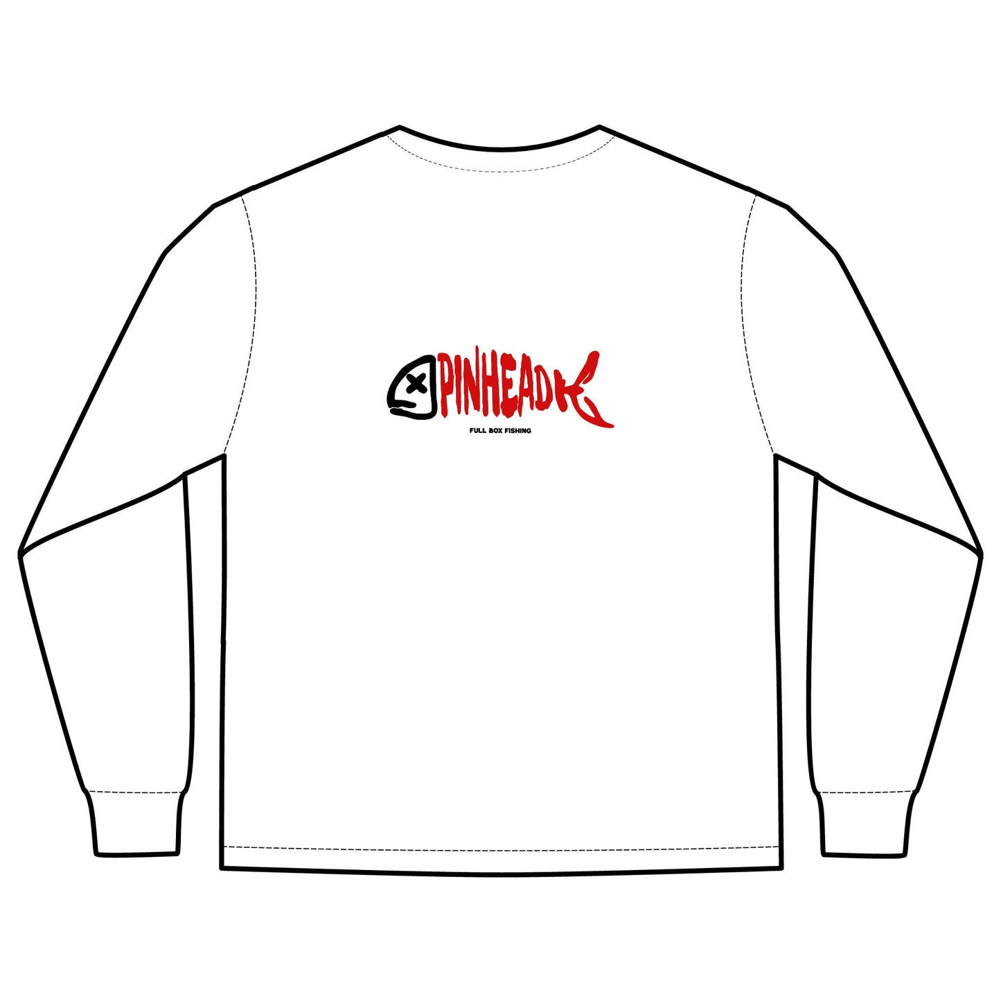Long Sleeve Pocket T-Shirt - Full Box Fishing Designs