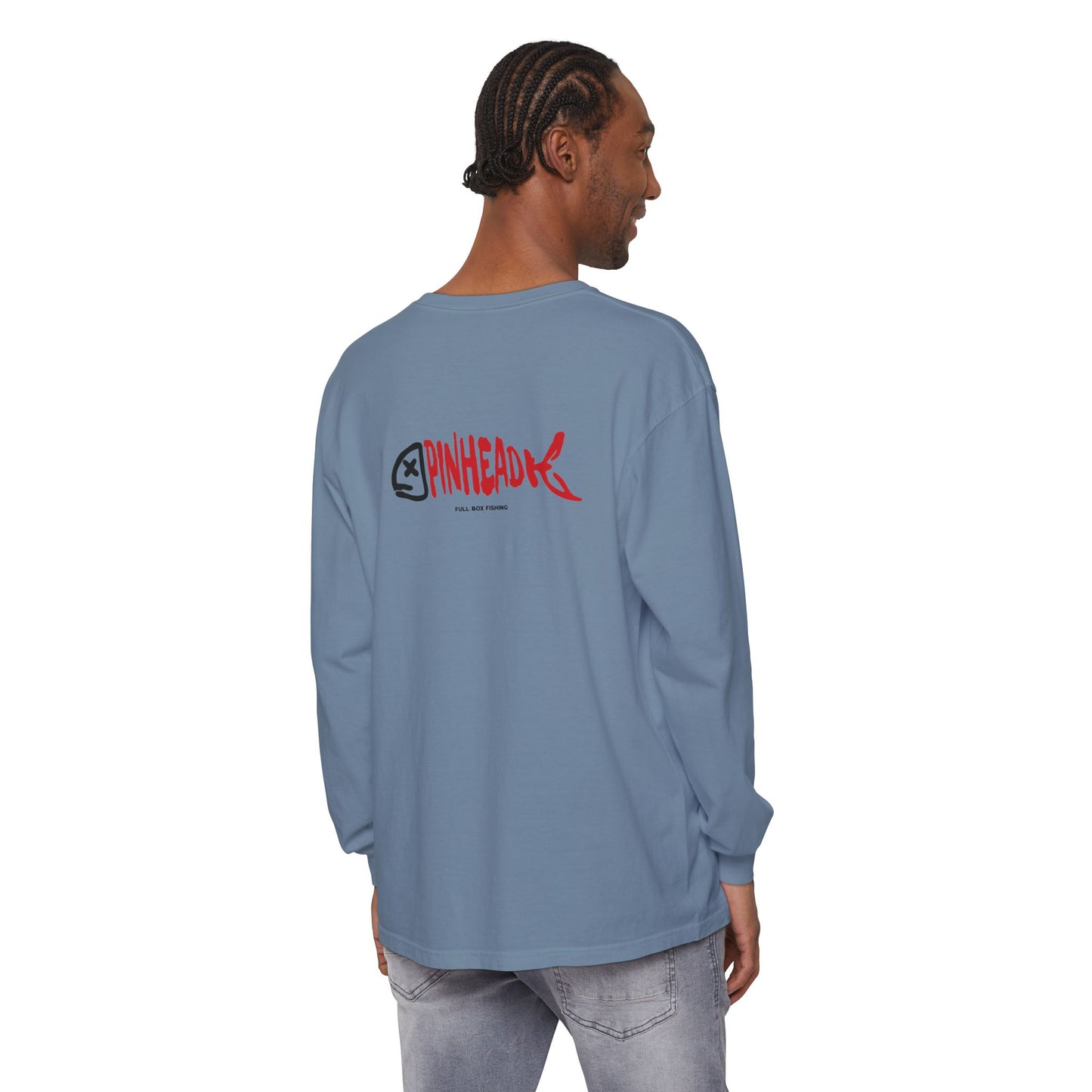 Long Sleeve Tee - Pinhead Full Box Fishing Designs