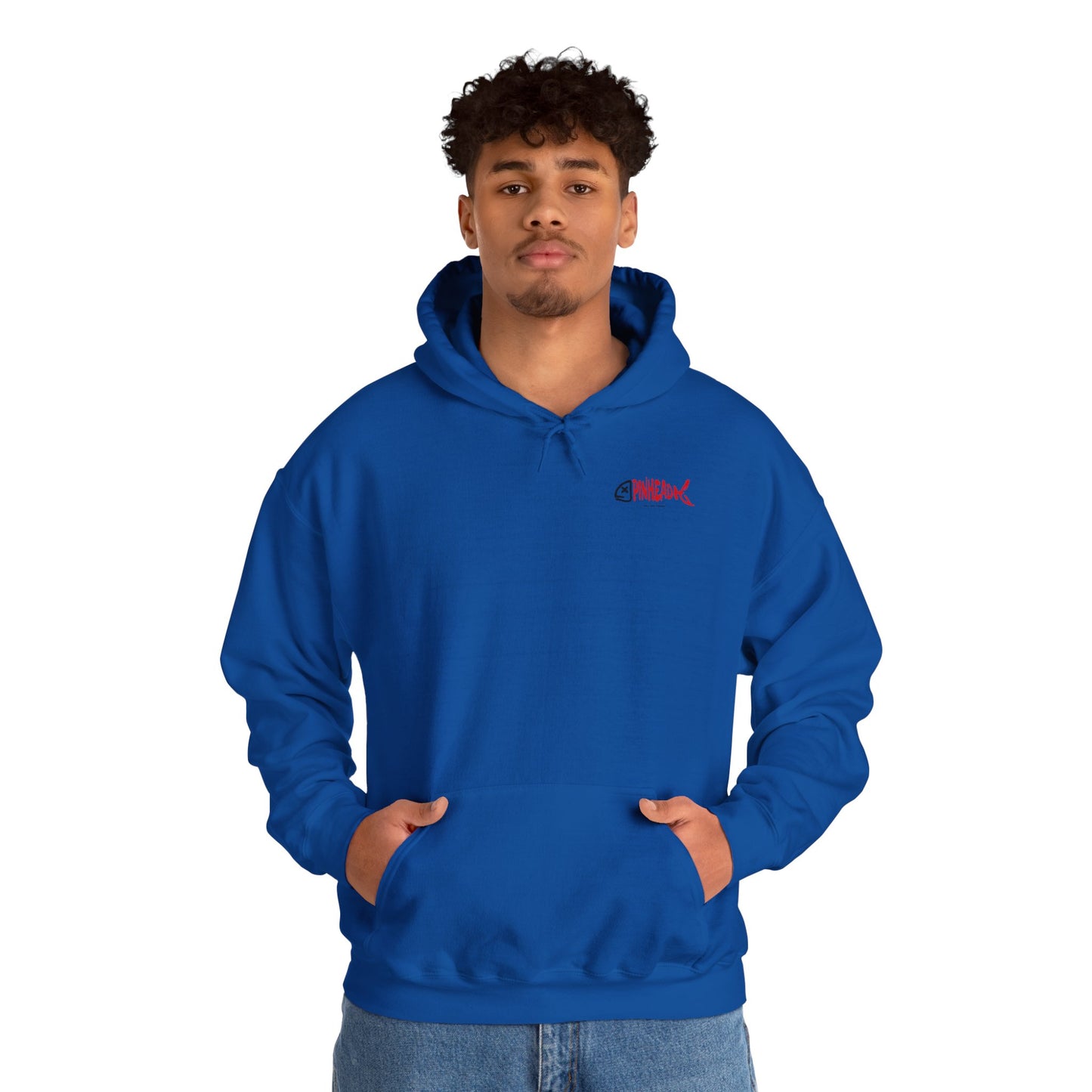 Hooded Sweatshirt - Pinhead Full Box Fishing Designs