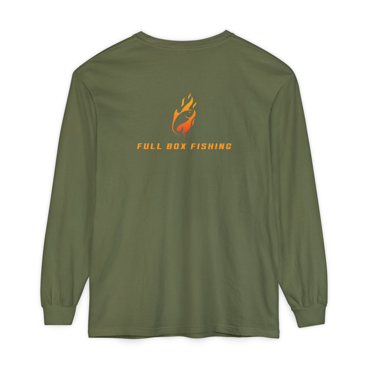 Long Sleeve Tee - Full Box Fishing Designs