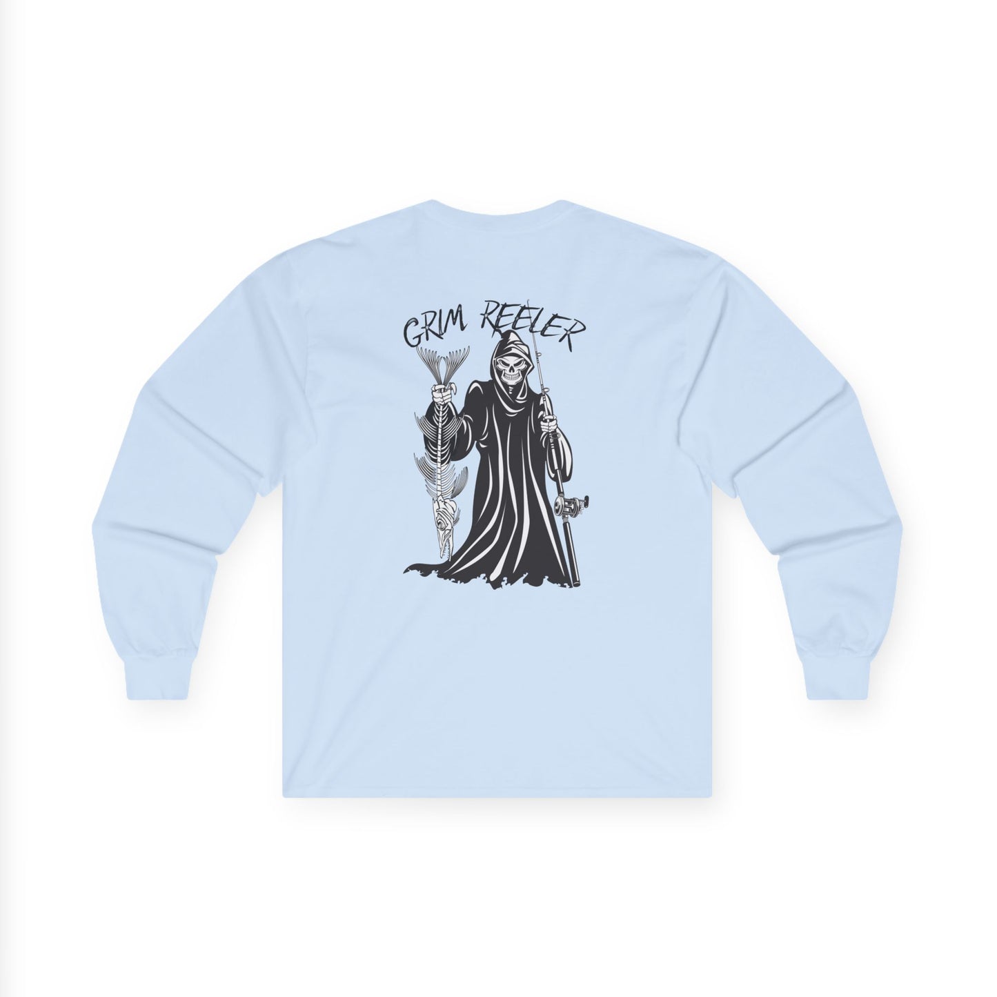 Grim Reeler Long Sleeve Tee - Full Box Fishing Designs