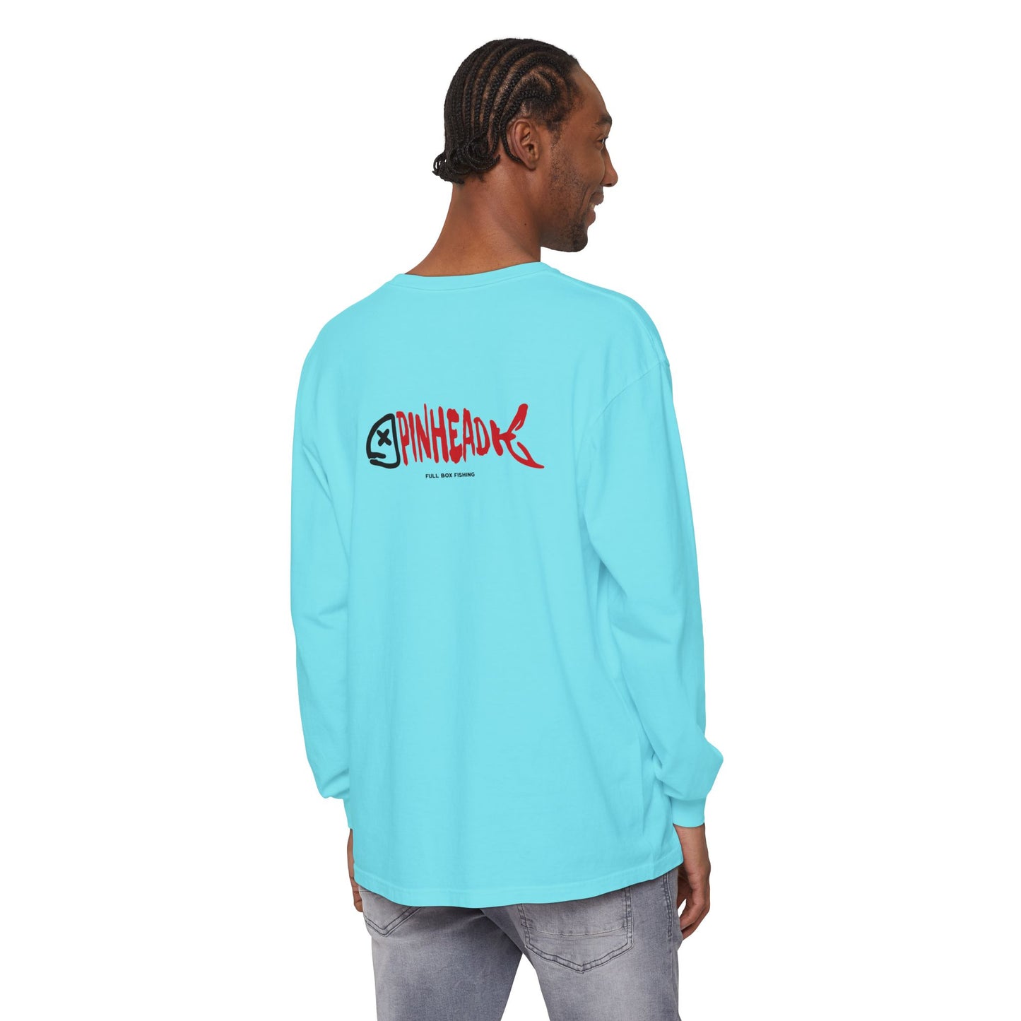 Long Sleeve Tee - Pinhead Full Box Fishing Designs