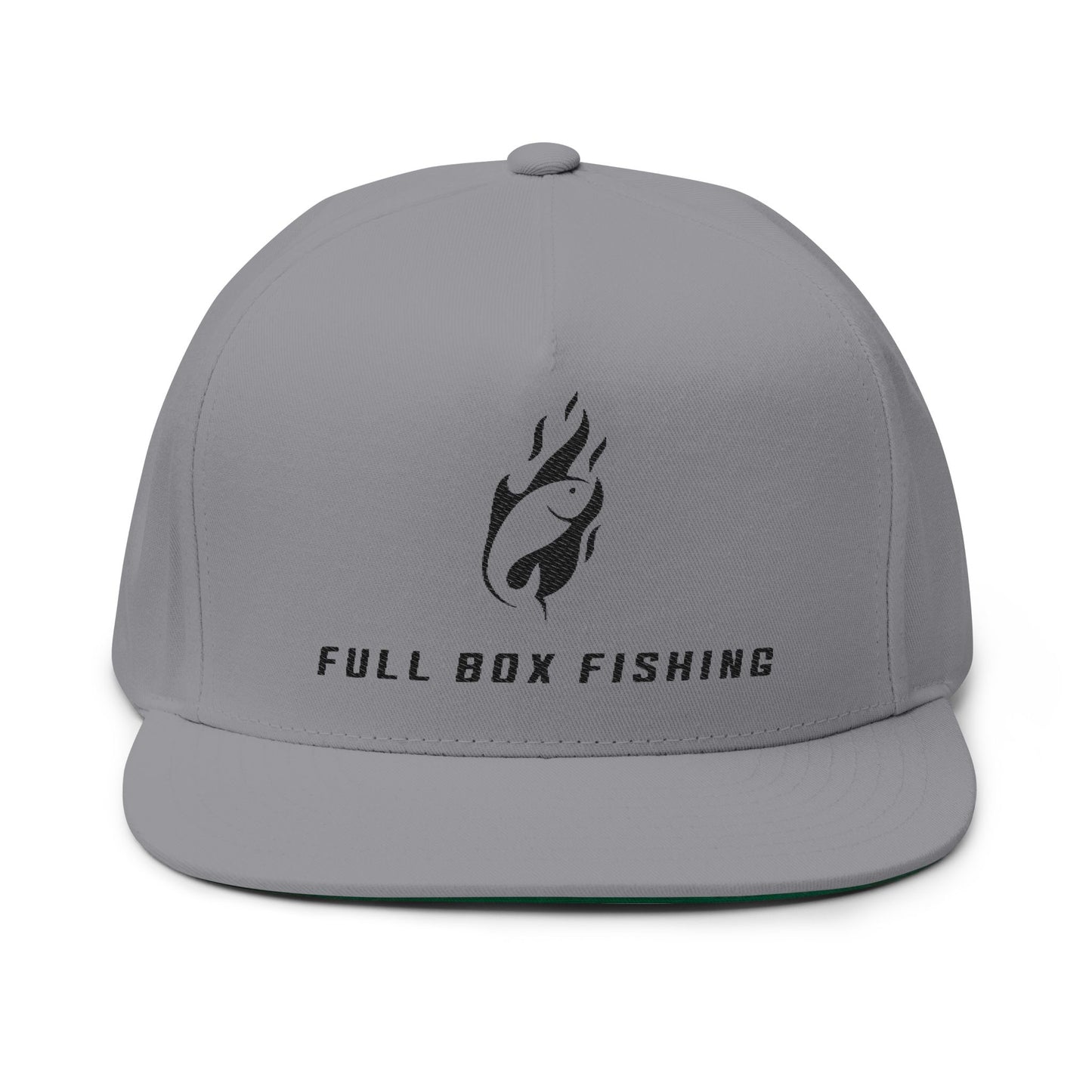 Flat Bill Hat - Full Box Fishing Designs