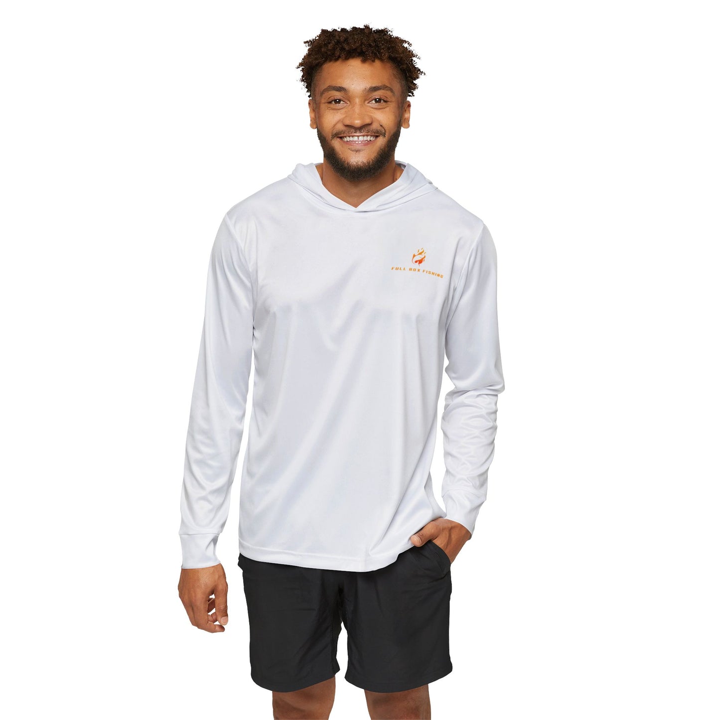 Performance Long Sleeve Hoodie - Full Box Fishing Designs