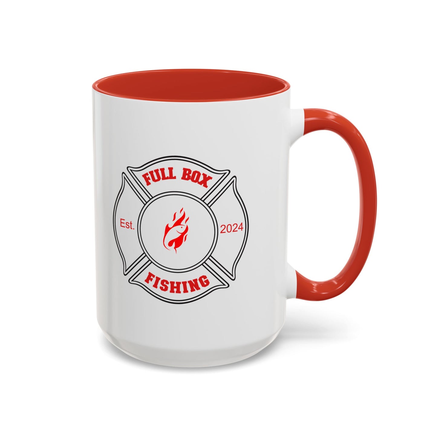 Copy of Full Box Fishing Accent Coffee Mug