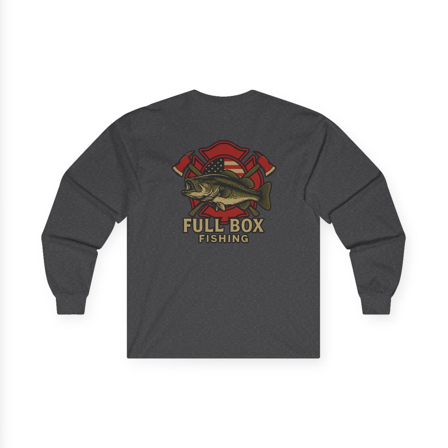 Axe Bass Long Sleeve Tee - Full Box Fishing Designs