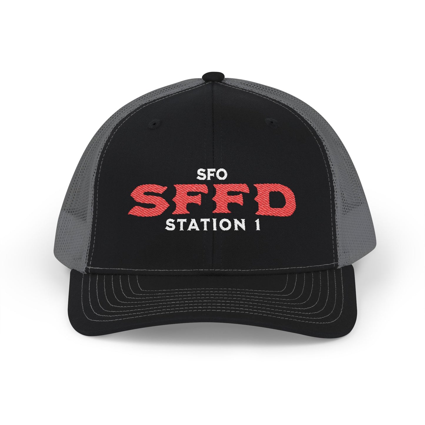 Richardson 112 SFFD SFO Station 1 Snapback Cap - Full Box Fishing Designs