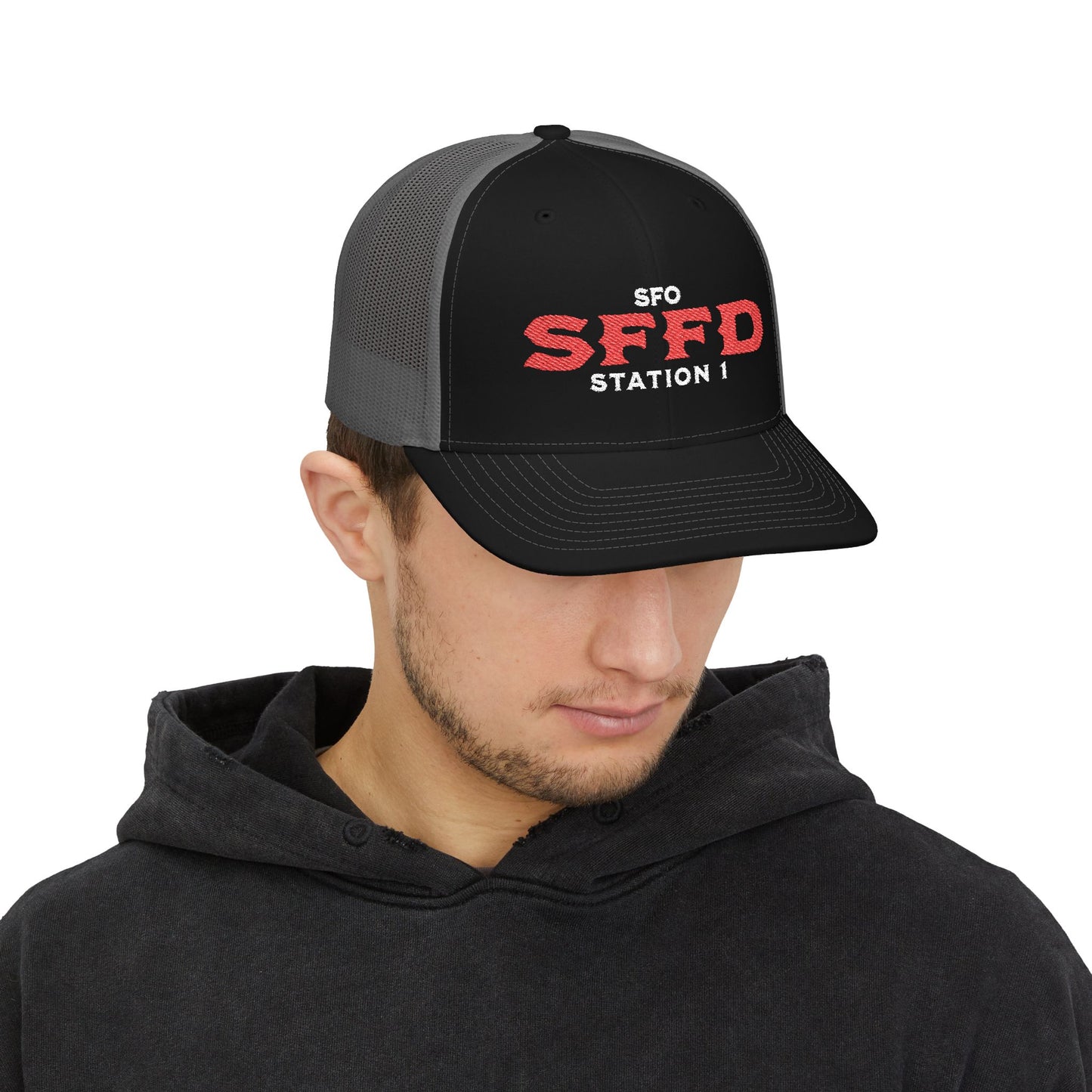 Richardson 112 SFFD SFO Station 1 Snapback Cap - Full Box Fishing Designs