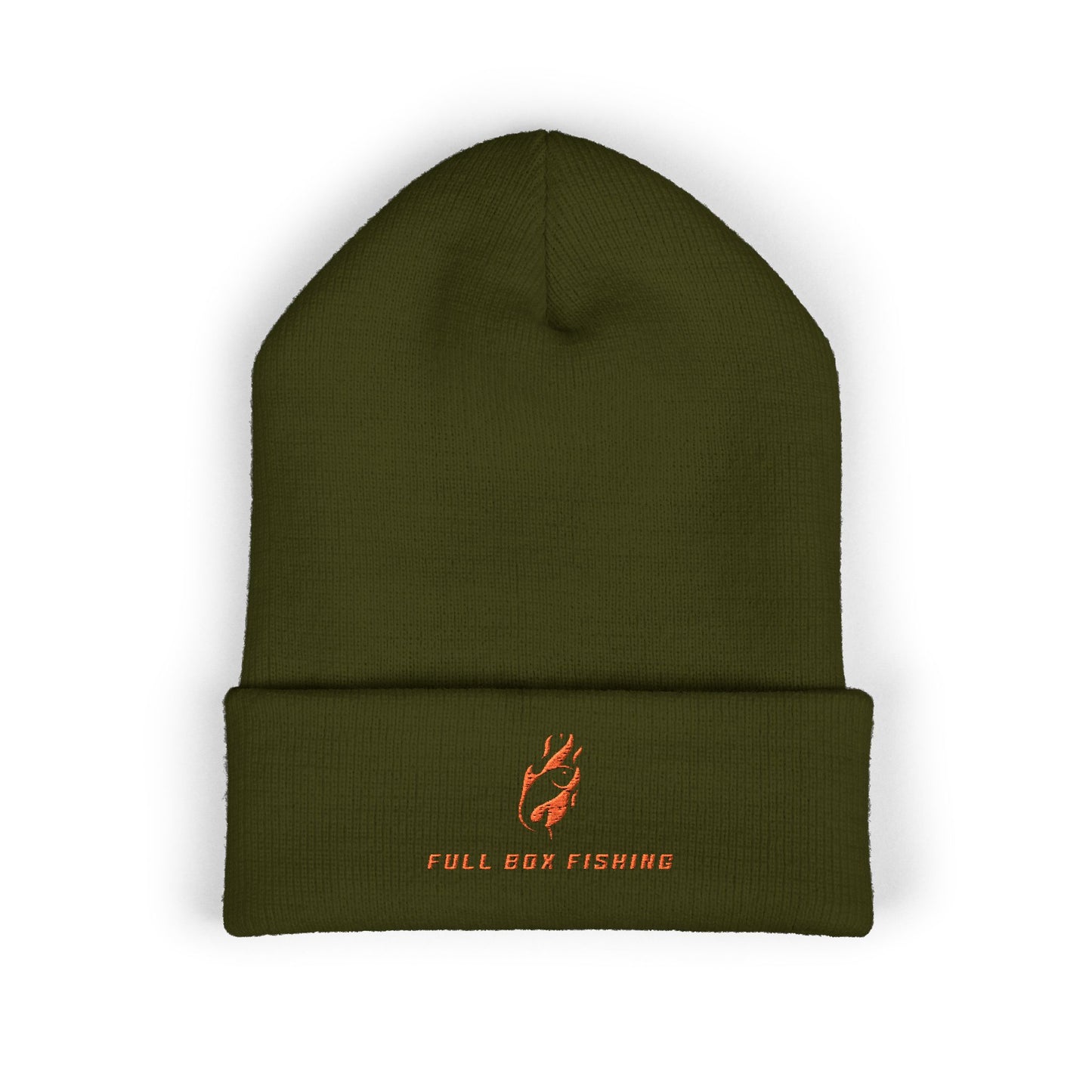 Classic Cuffed Beanie - Full Box Fishing Designs