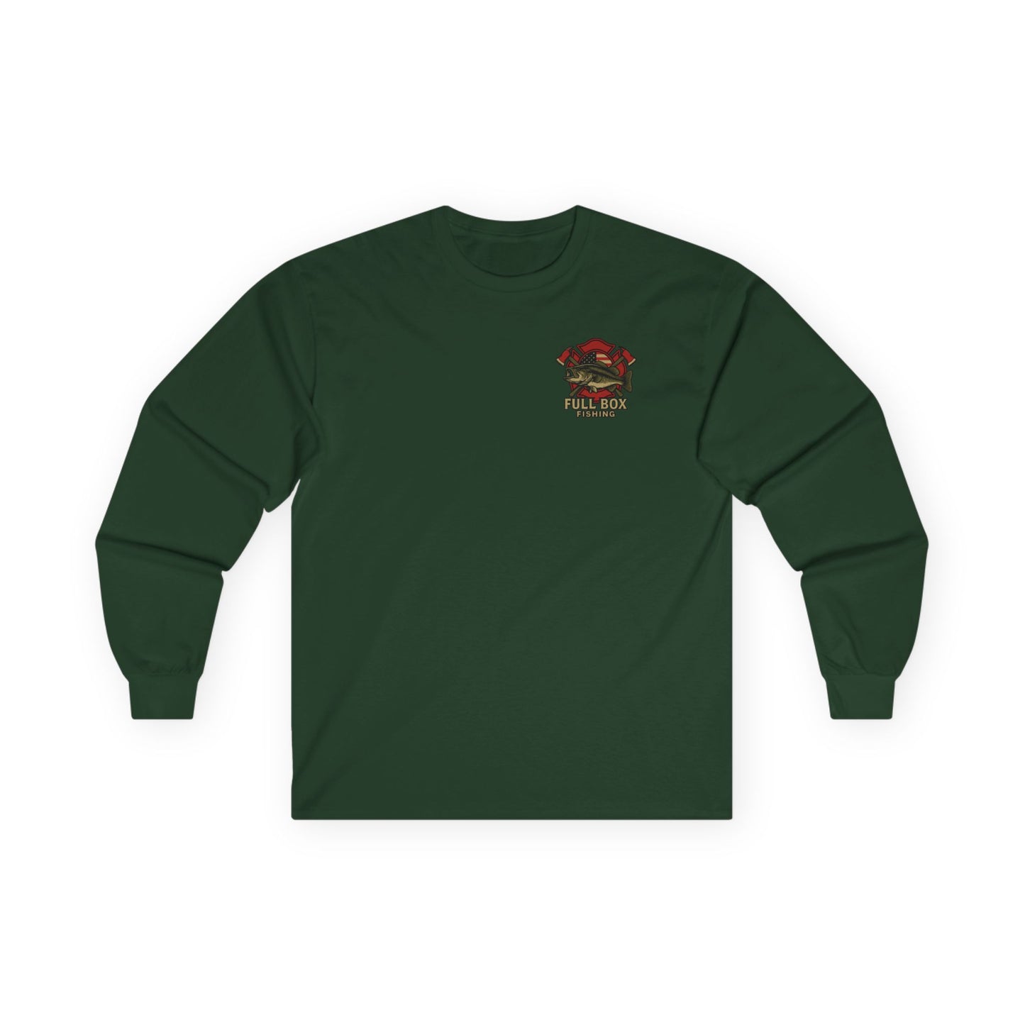 Axe Bass Long Sleeve Tee - Full Box Fishing Designs