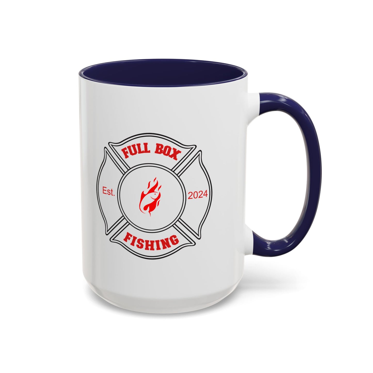 Copy of Full Box Fishing Accent Coffee Mug
