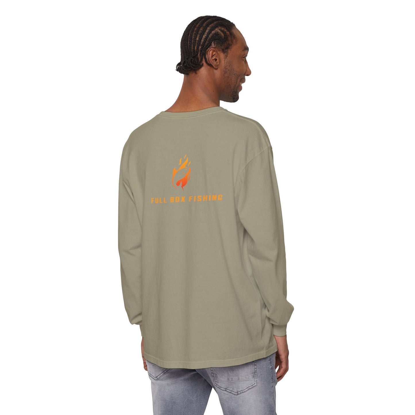 Long Sleeve Tee - Full Box Fishing Designs