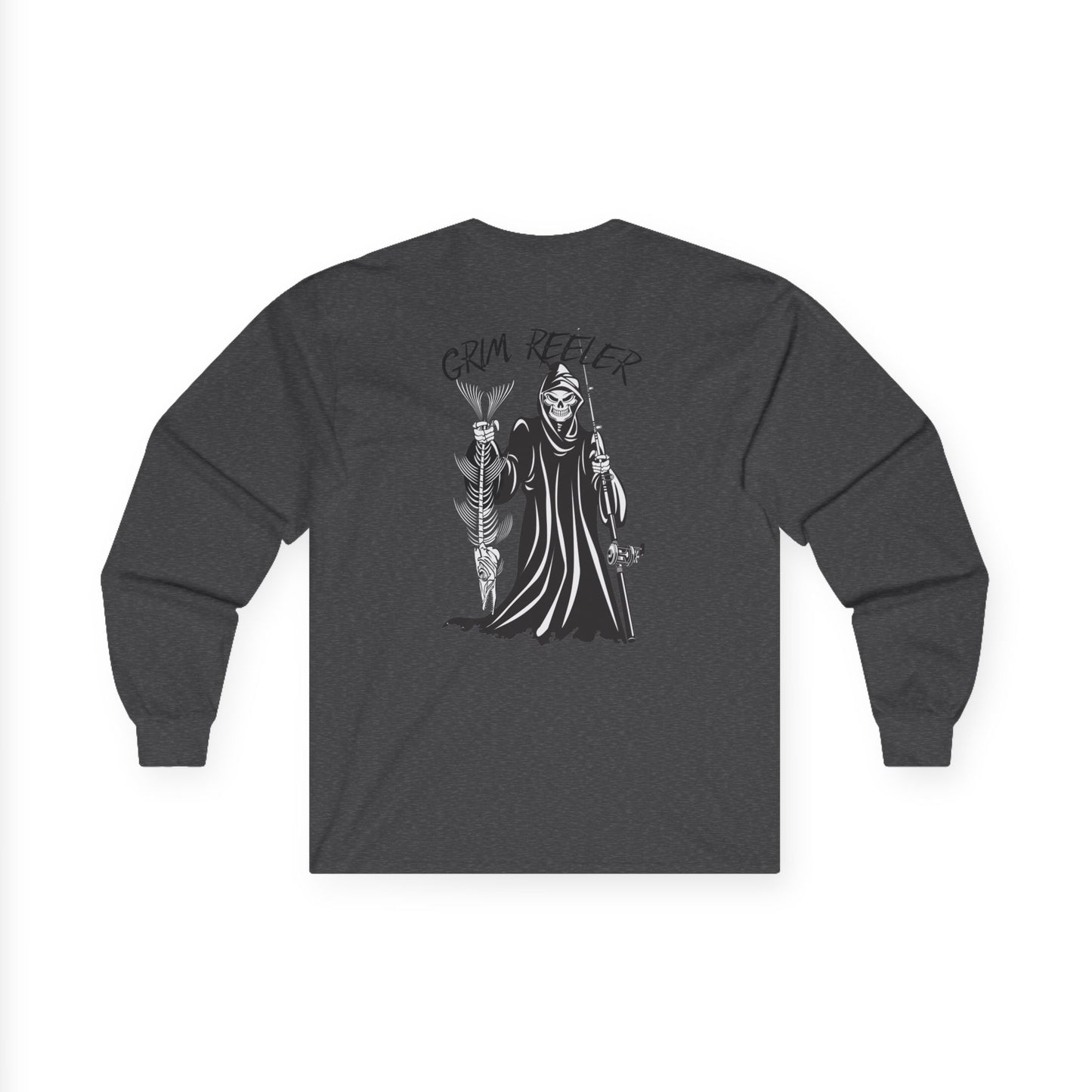 Grim Reeler Long Sleeve Tee - Full Box Fishing Designs