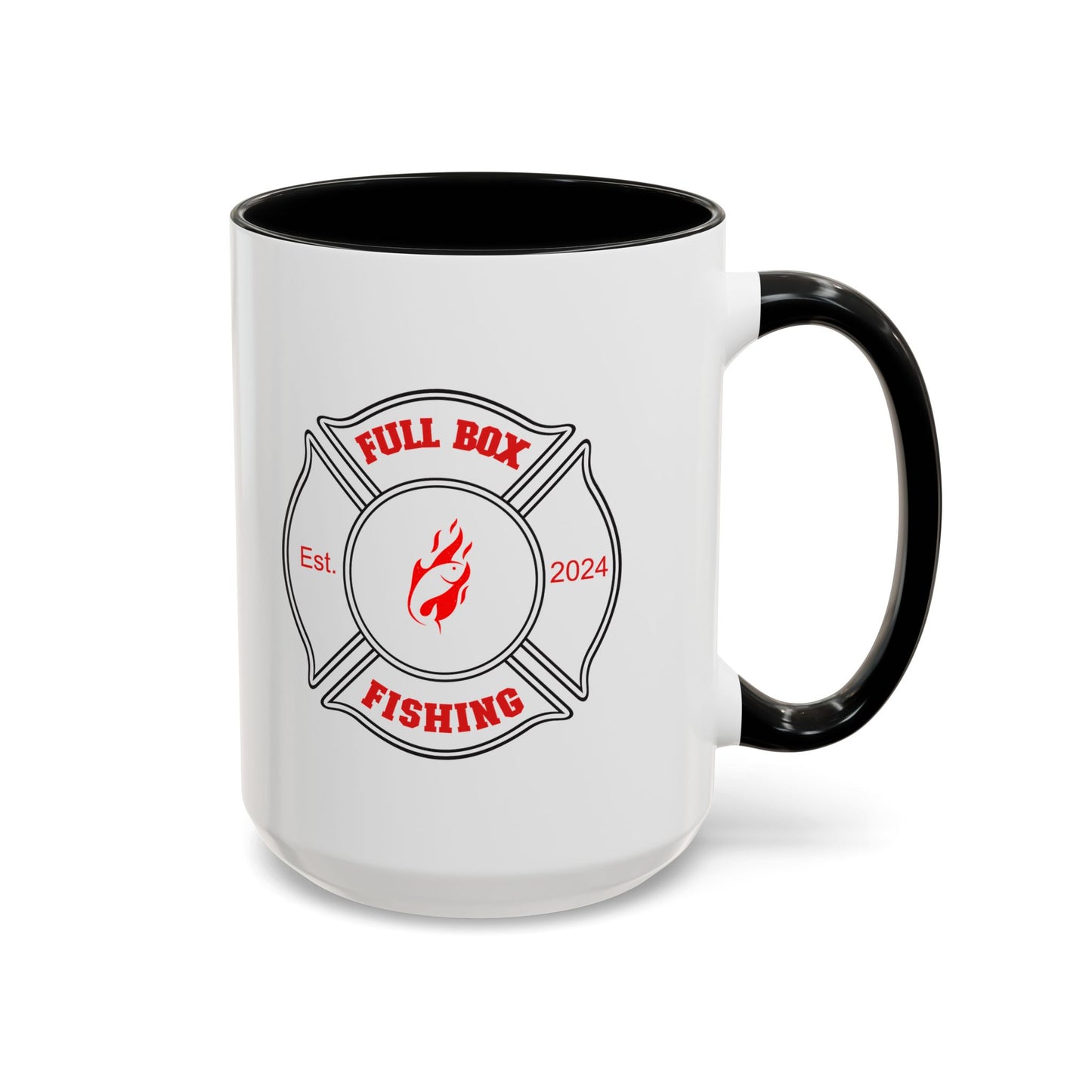 Copy of Full Box Fishing Accent Coffee Mug