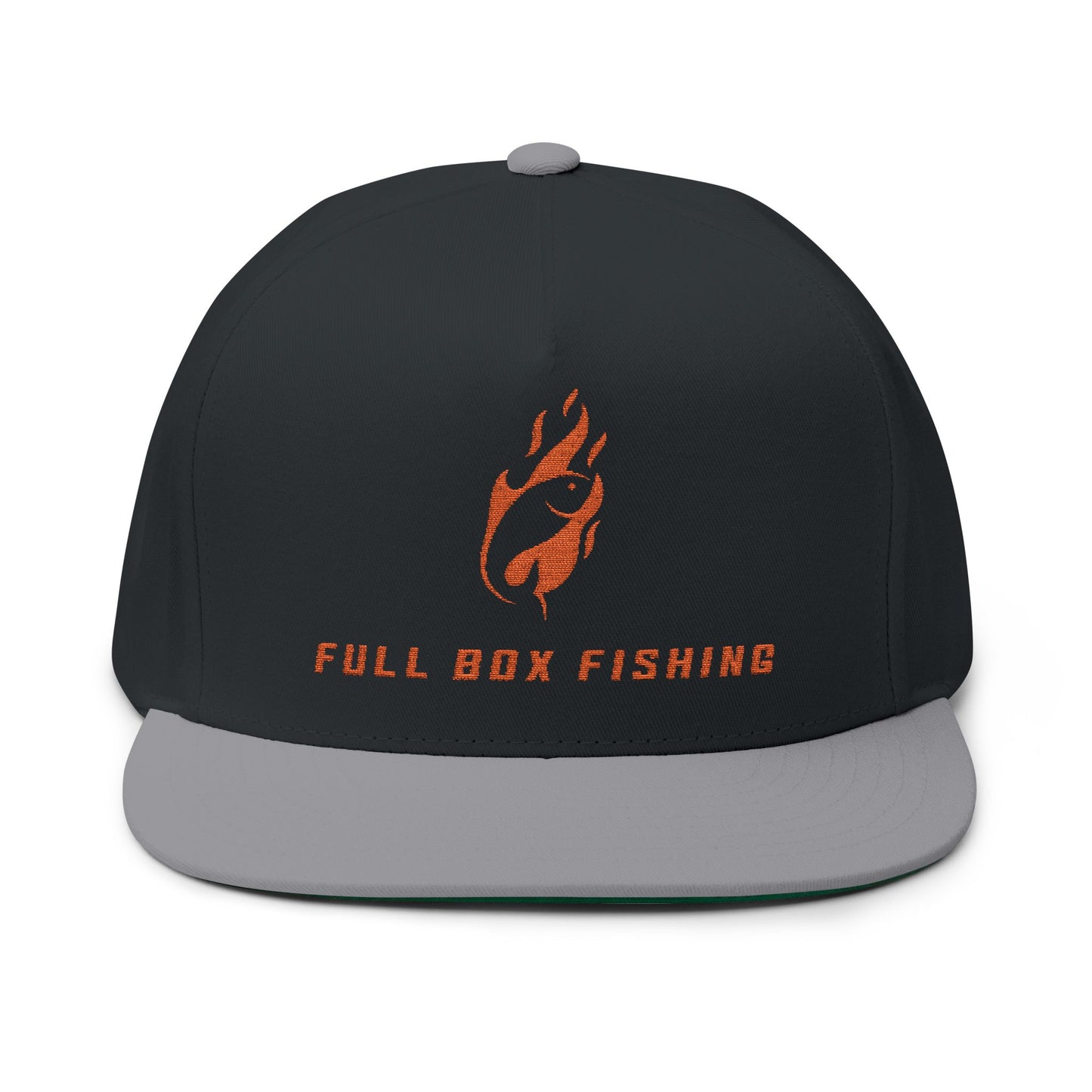Flat Bill Hat - Full Box Fishing Designs