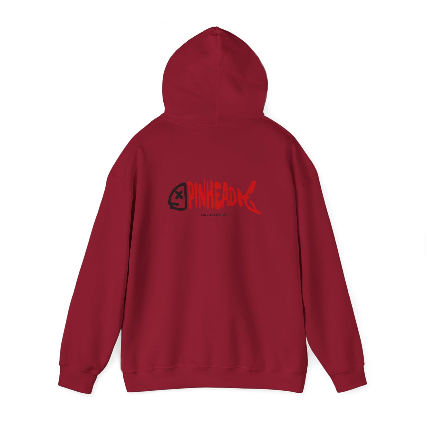 Hooded Sweatshirt - Pinhead Full Box Fishing Designs