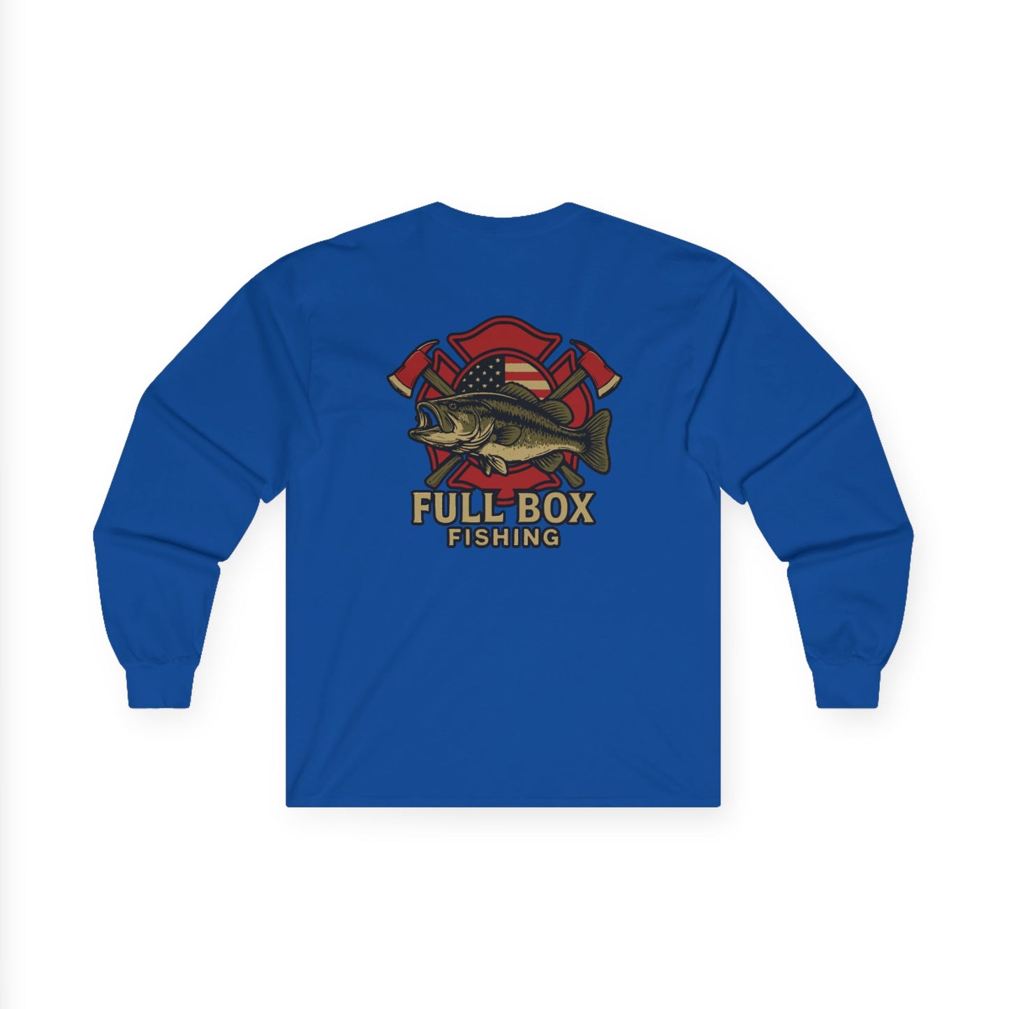Axe Bass Long Sleeve Tee - Full Box Fishing Designs