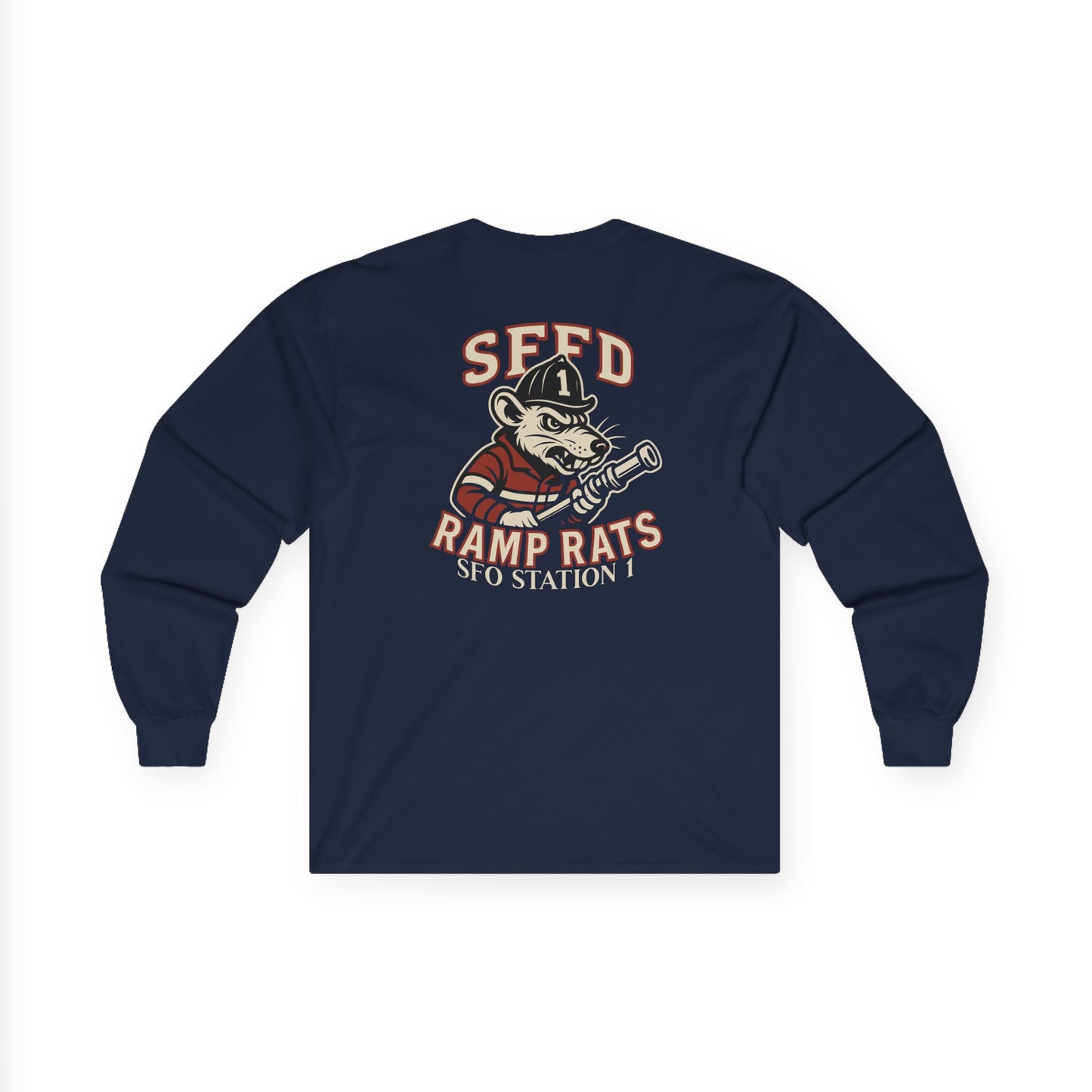 Station 1 Ramp Rats Long Sleeve Tee - Full Box Fishing Designs