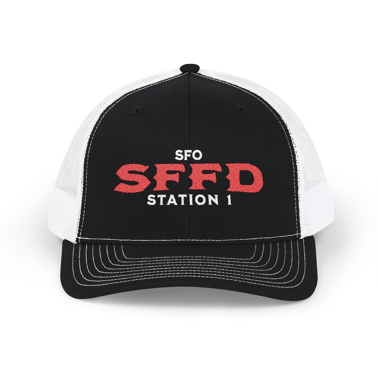 Richardson 112 SFFD SFO Station 1 Snapback Cap - Full Box Fishing Designs