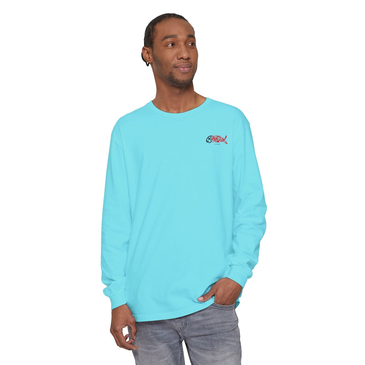 Long Sleeve Tee - Pinhead Full Box Fishing Designs