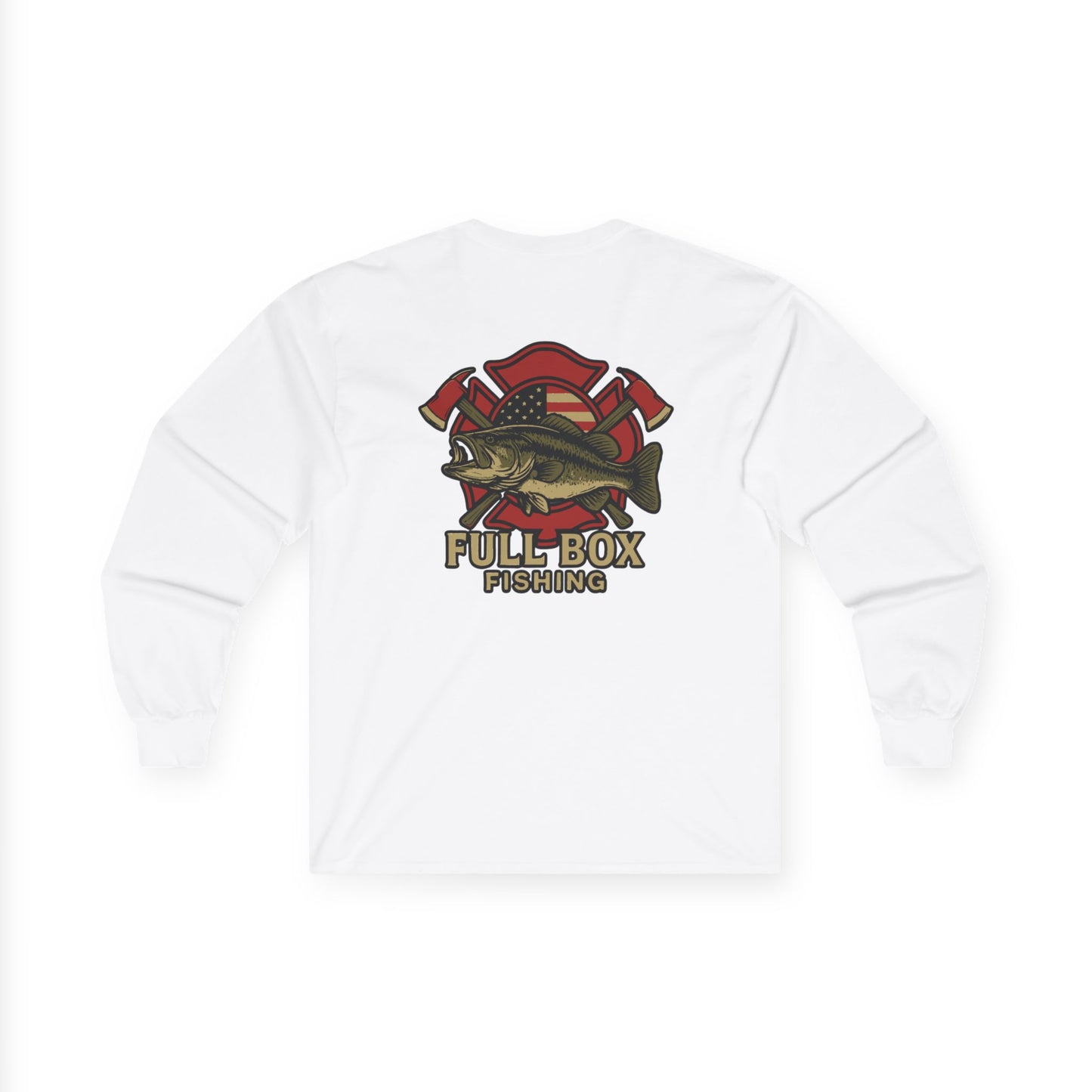 Axe Bass Long Sleeve Tee - Full Box Fishing Designs