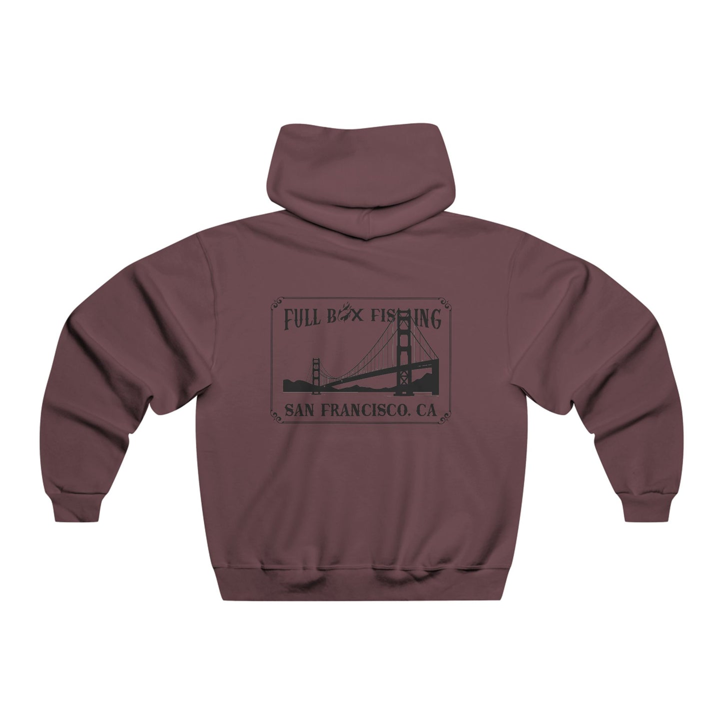 Hooded Sweatshirt - Full Box Fishing Designs