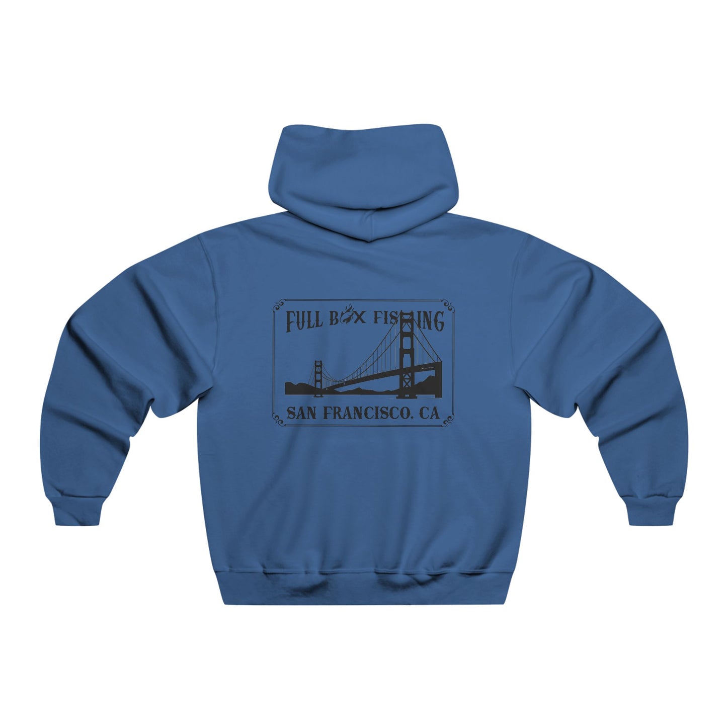 Hooded Sweatshirt - Full Box Fishing Designs