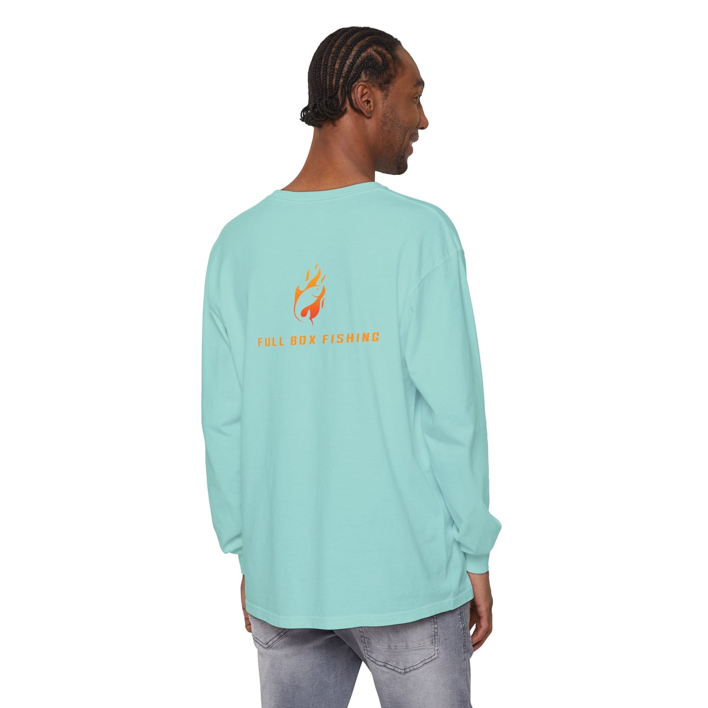 Long Sleeve Tee - Full Box Fishing Designs
