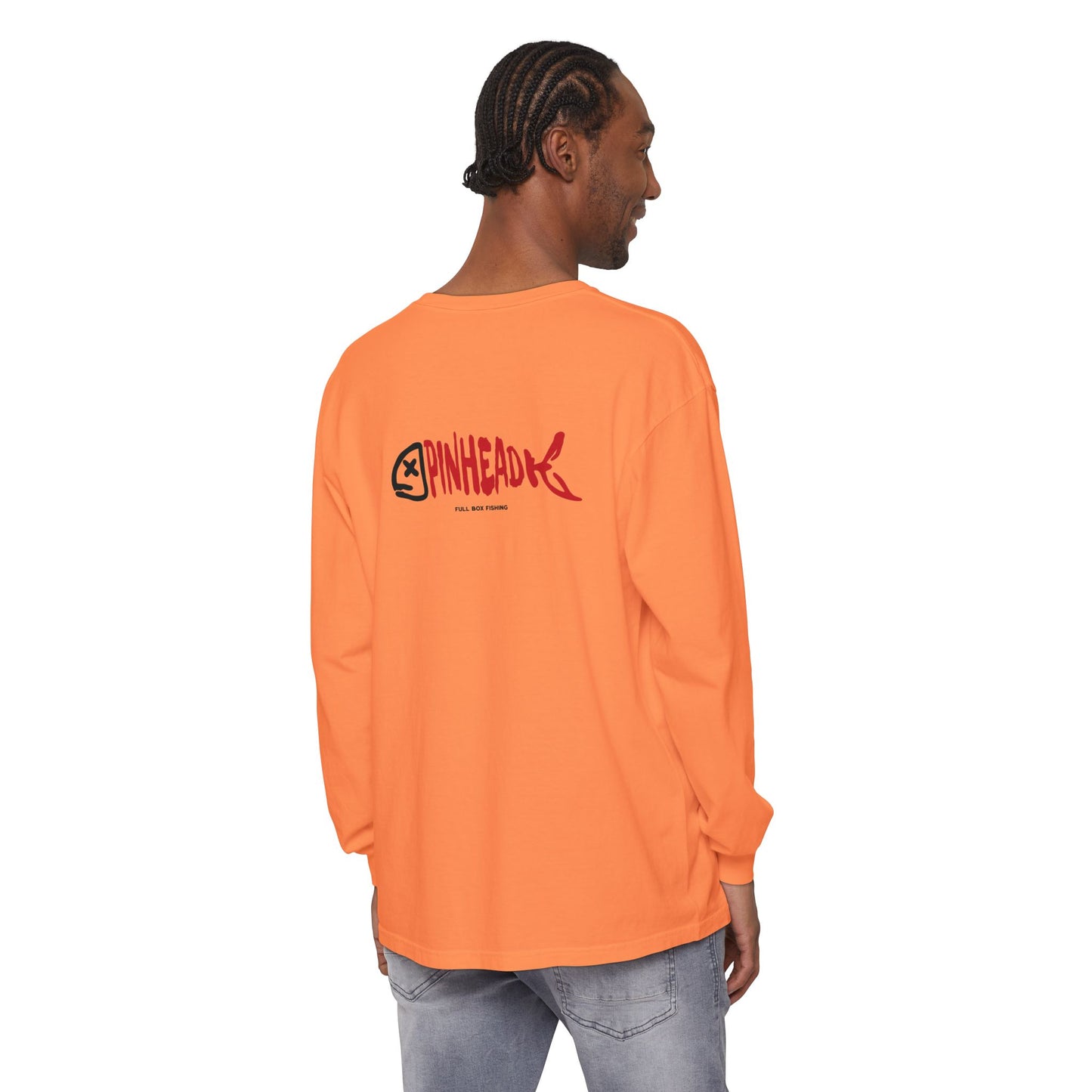 Long Sleeve Tee - Pinhead Full Box Fishing Designs