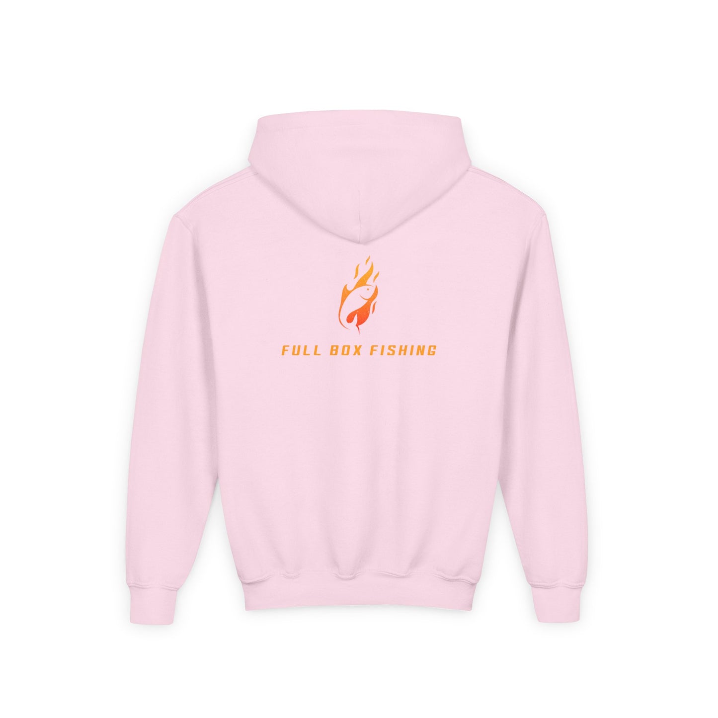 Youth Hooded Sweatshirt - Full Box Fishing Designs
