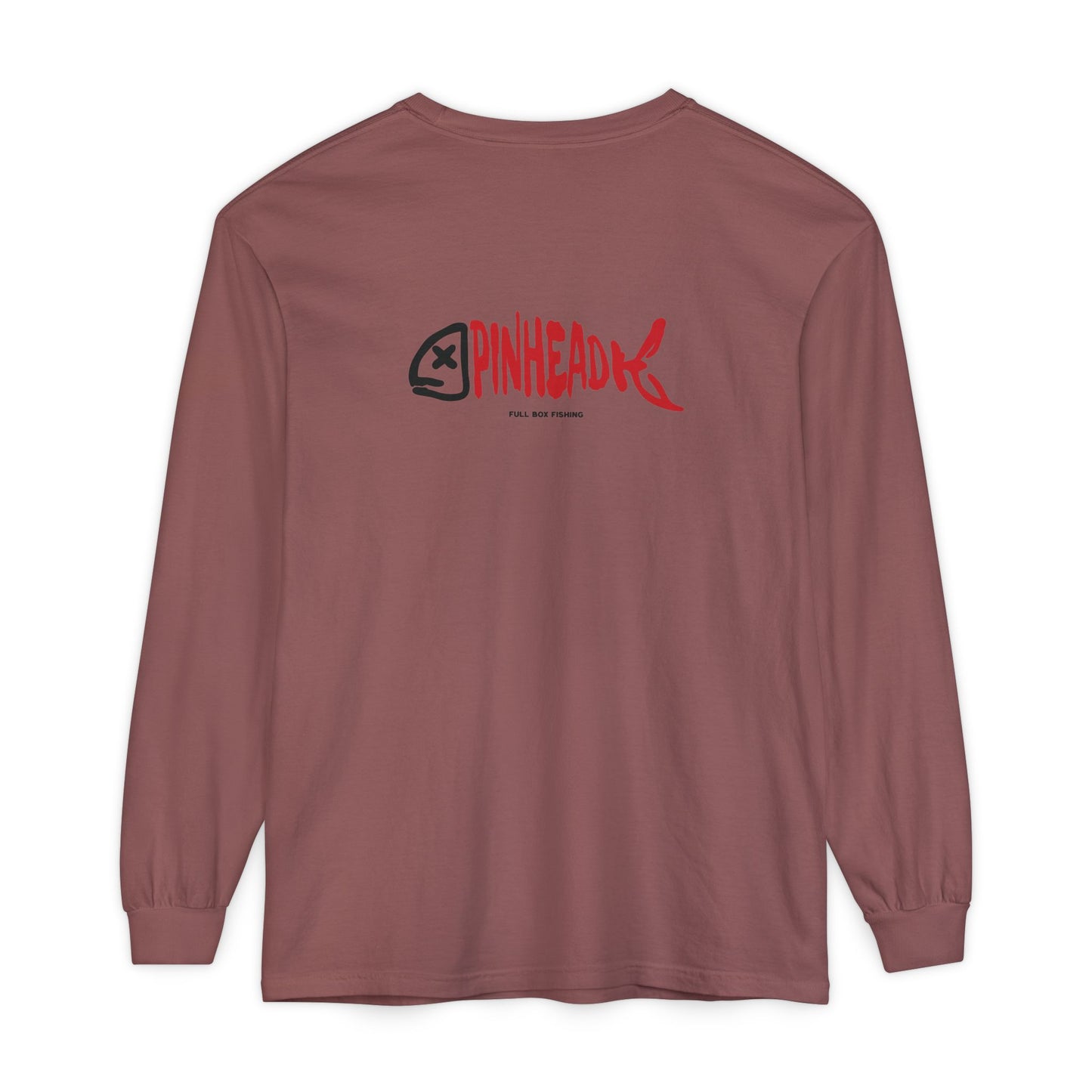 Long Sleeve Tee - Pinhead Full Box Fishing Designs