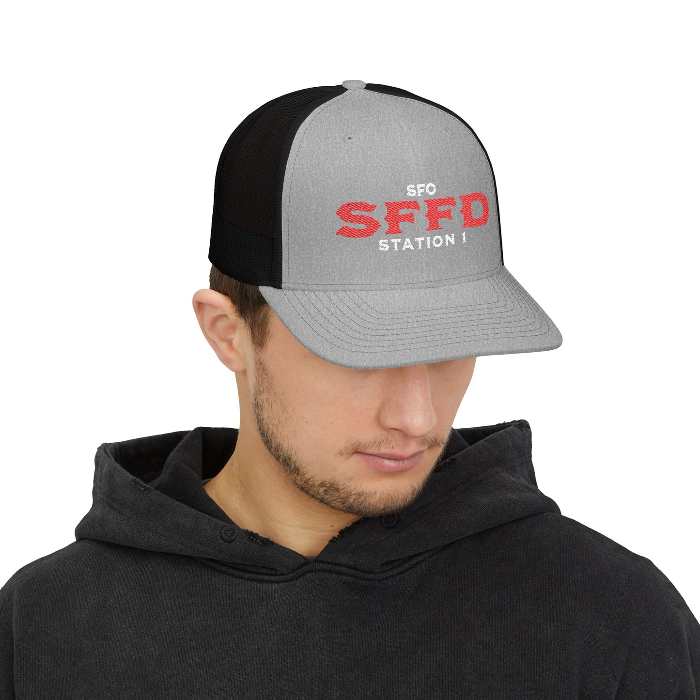 Richardson 112 SFFD SFO Station 1 Snapback Cap - Full Box Fishing Designs