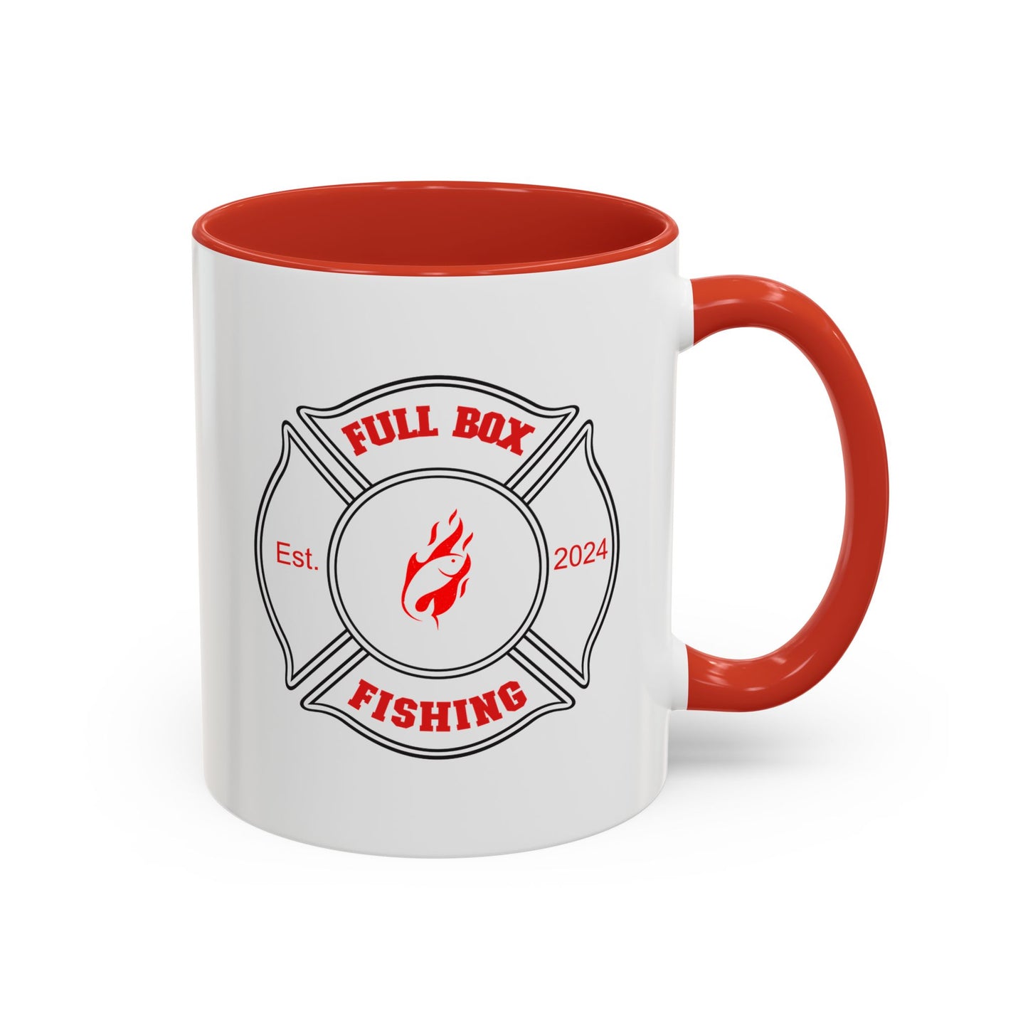 Copy of Full Box Fishing Accent Coffee Mug